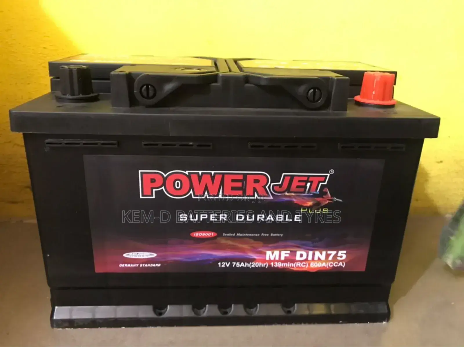 15 Plates Battery + Free Delivery