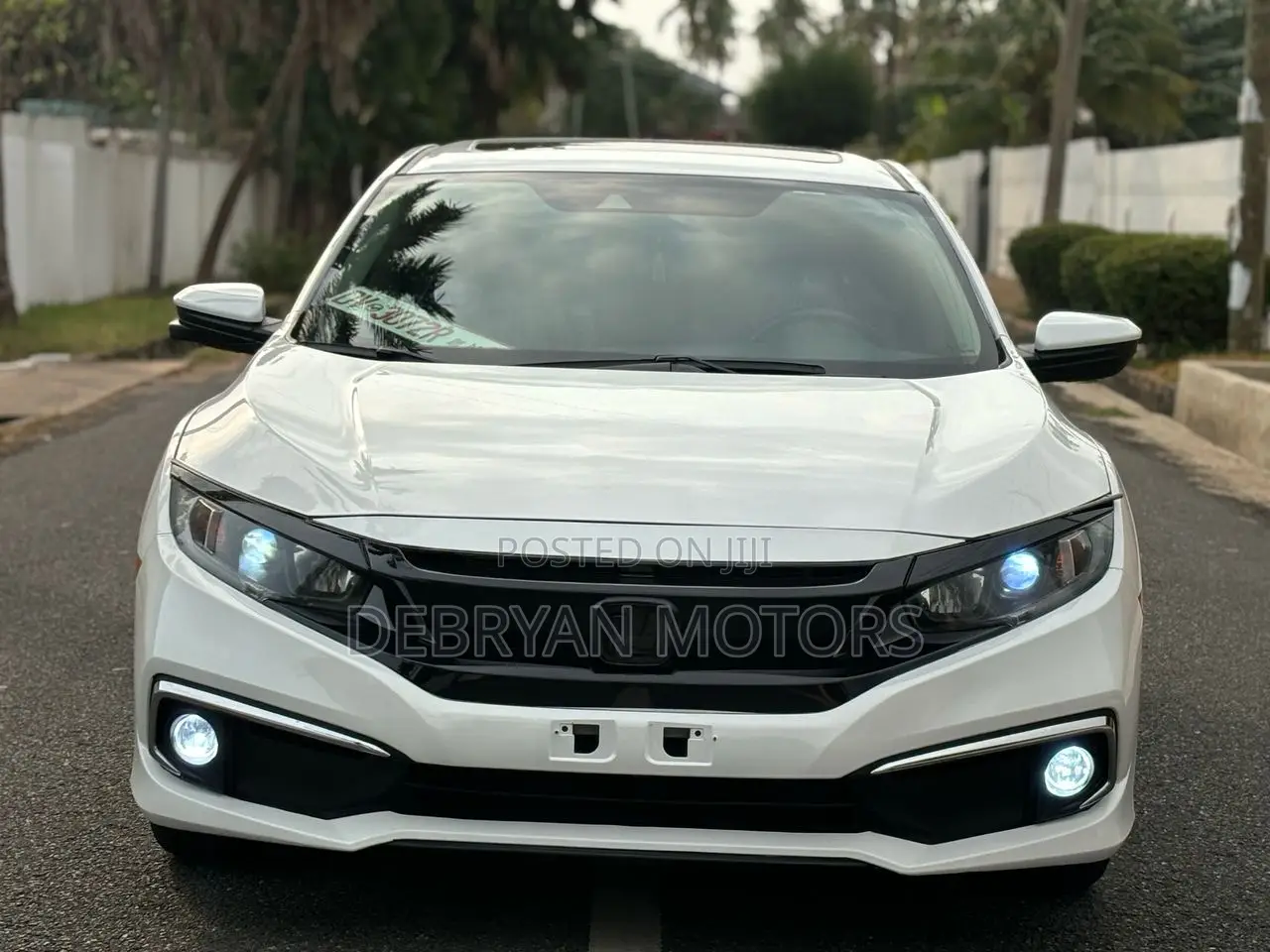 Honda Civic EX Sedan 2019 White
