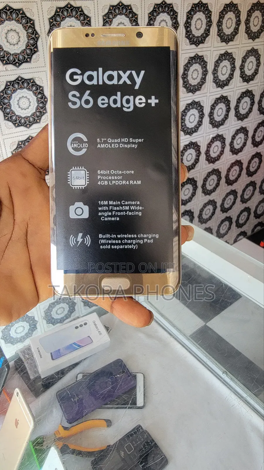 Samsung Galaxy S6 Edge Plus 32 GB Gold