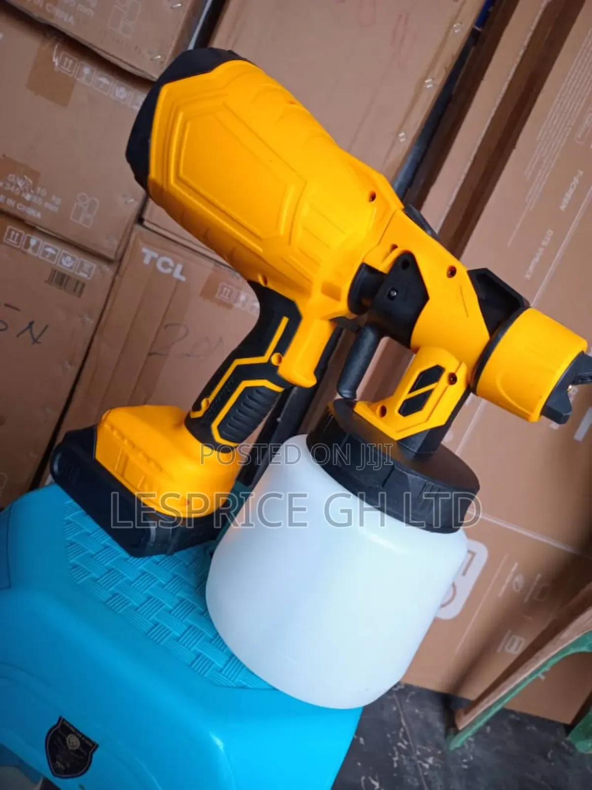 Cordless Spray Gun: High Pressure