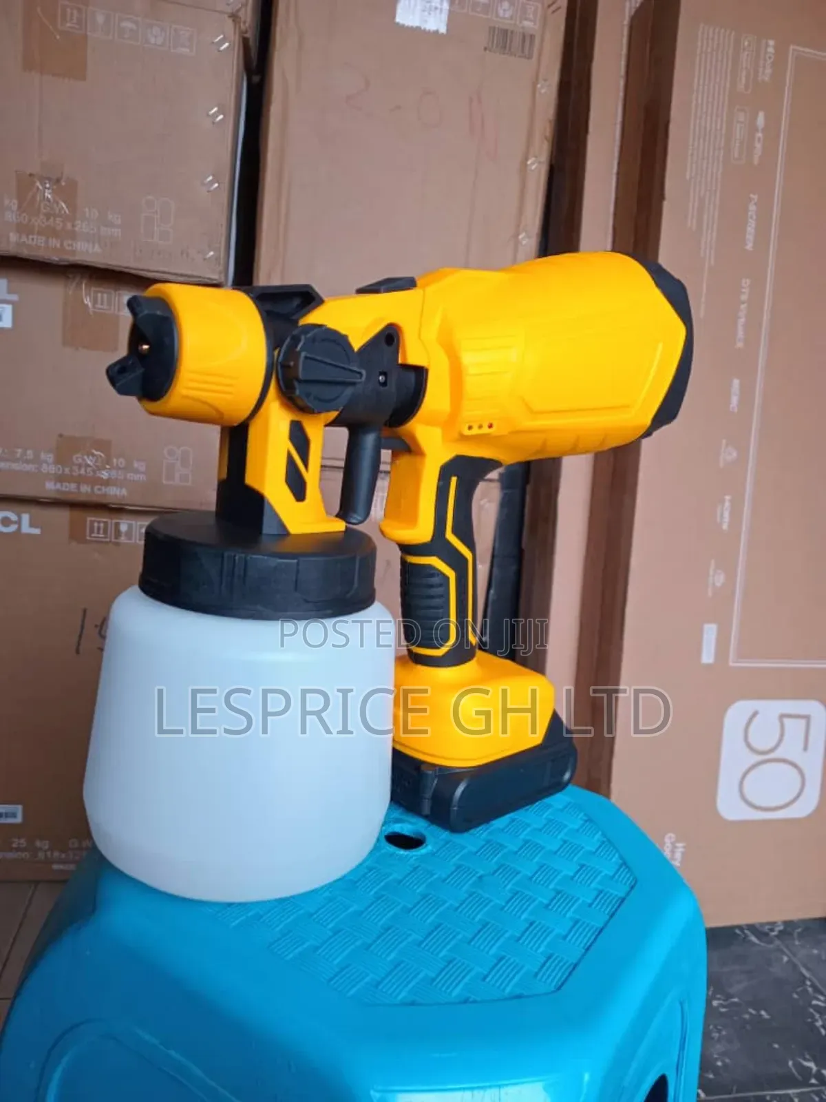 Cordless - 0.1-0.2bar Spray Gun for All Tasks!