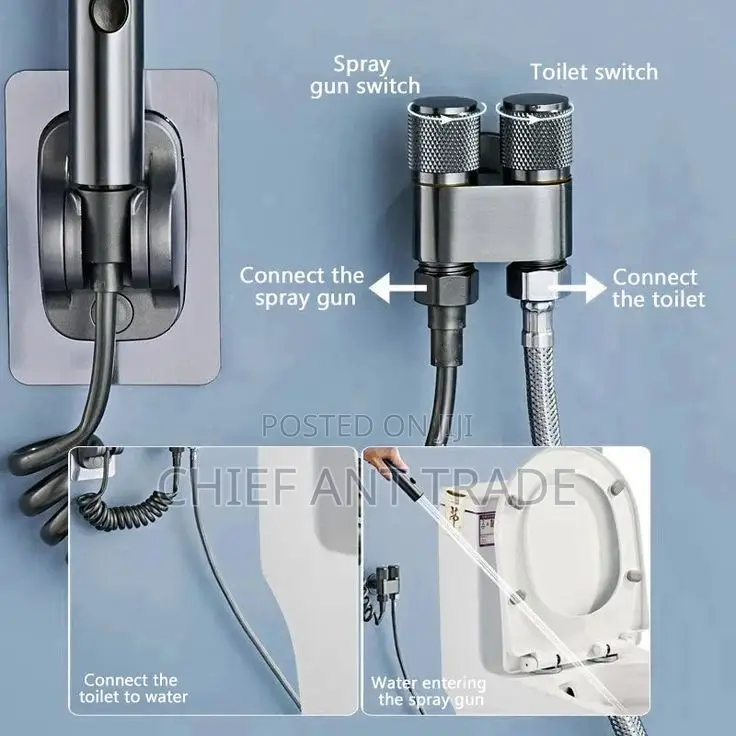 Bathroom Pressure Wash. Shattaf. Pqa503c