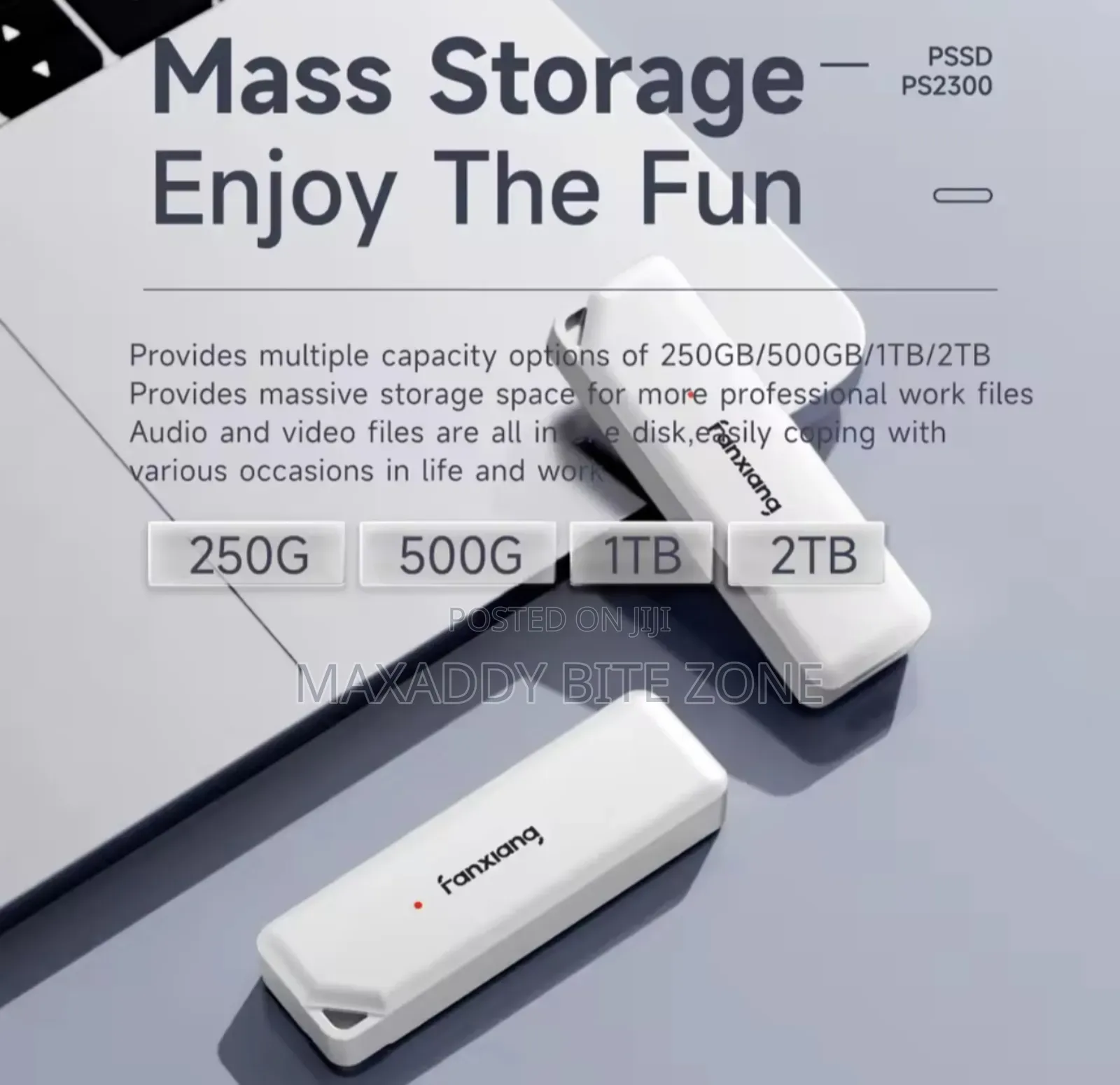 Fanxiang Ps2300 Super Mini Portable SSD 500gb