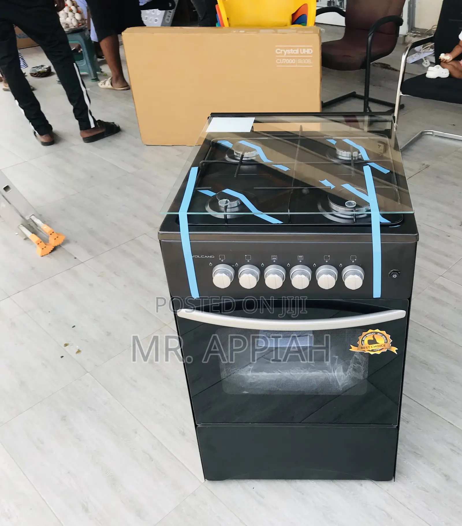 Choose Original Volcano Gas Oven 4 Burner Blaster.