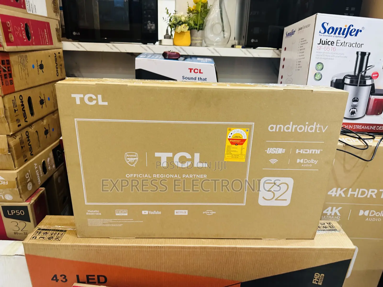 Smart Tech FHD Glossy Android TCL 32”S54000