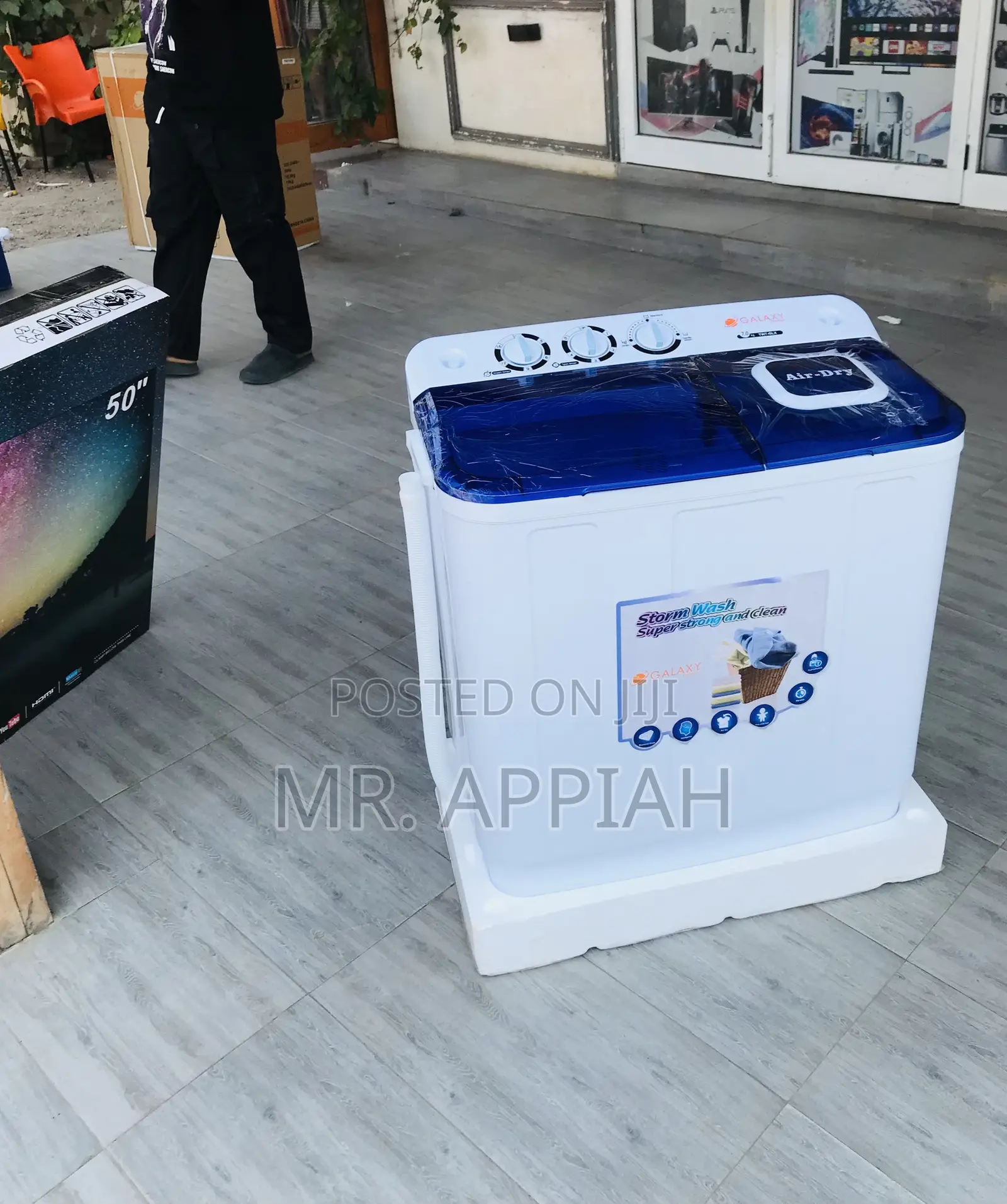 Shop Classic Galaxy 7kg Semi-Auto Washing Machine.