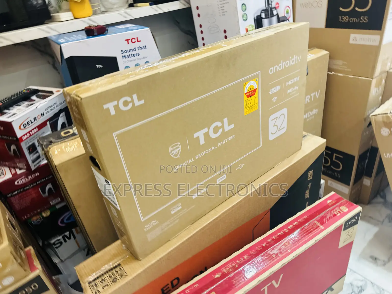 Highly Recommended TCL Smart 32”S54000 Television