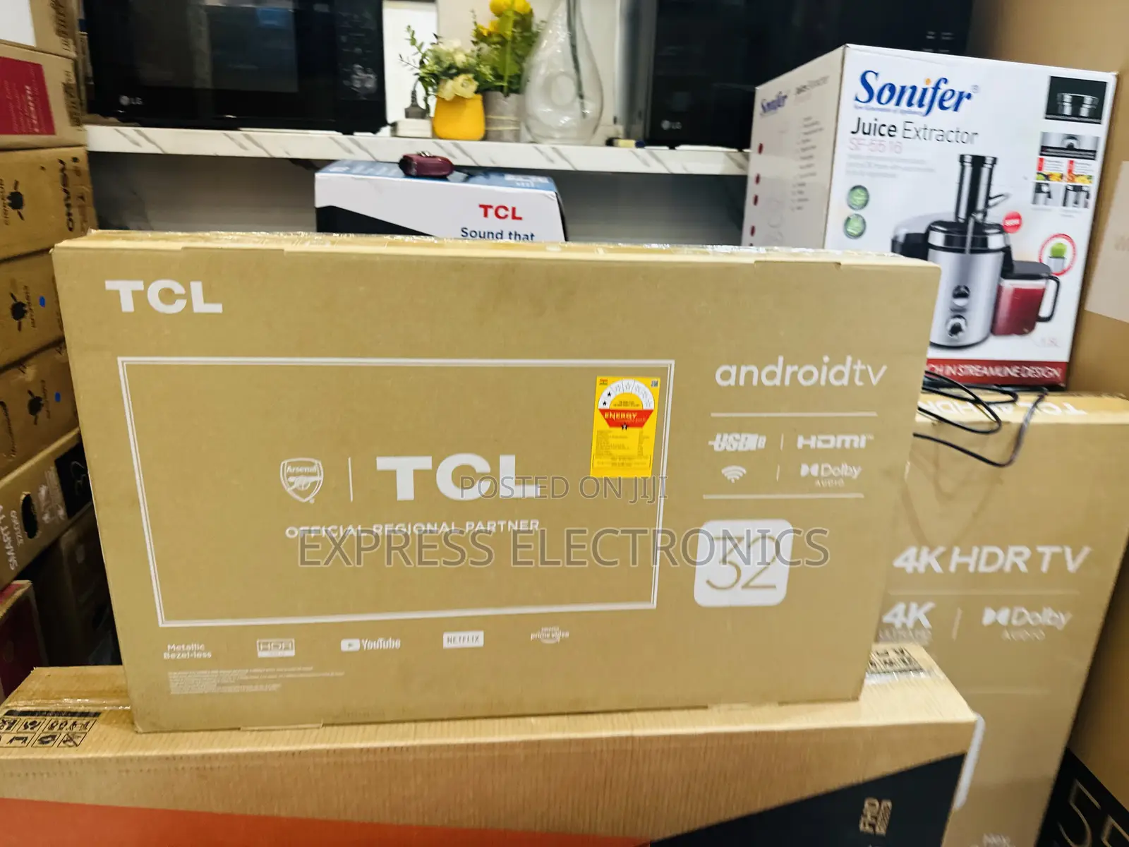 Call and Order for TCL Android Smart 32”S54000