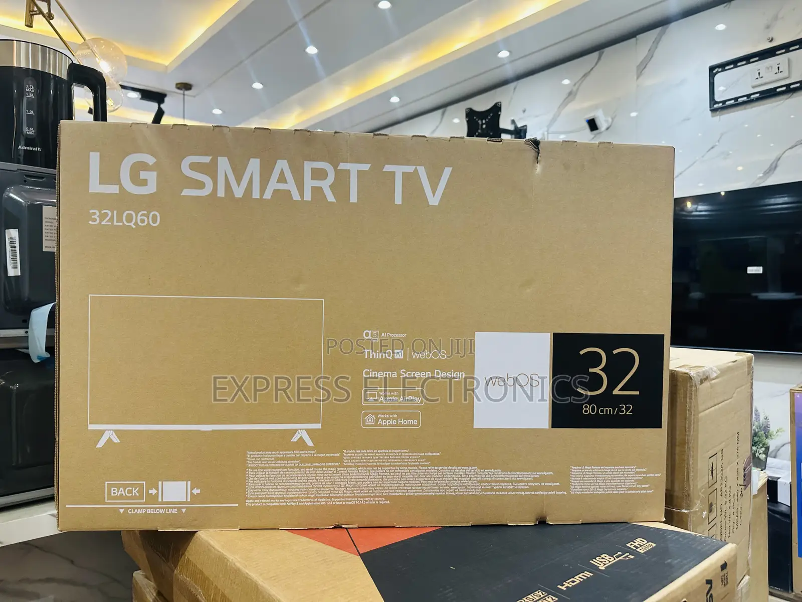 Home Cinema Experience FHD Smart Lg 32”LP60