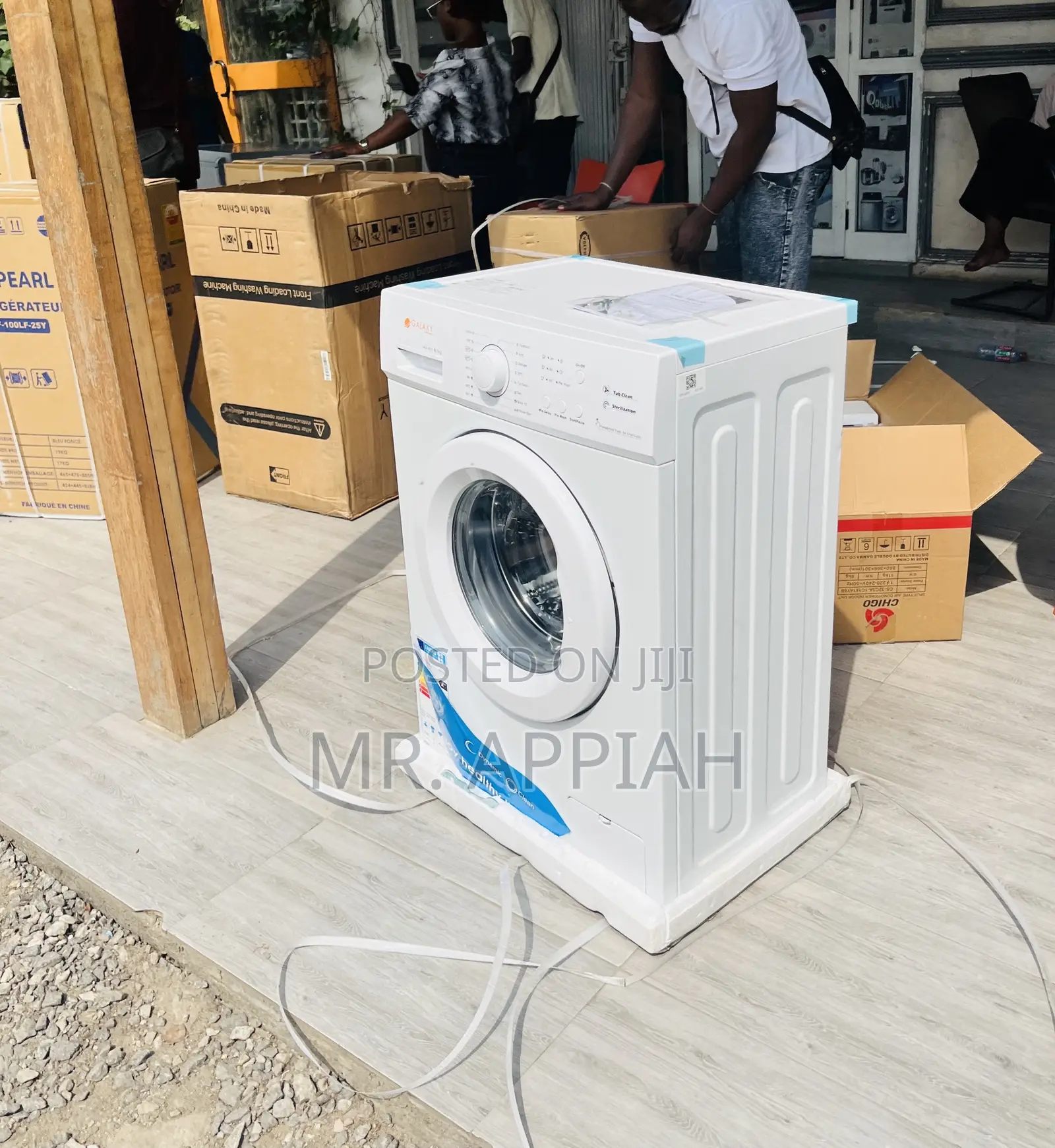 Buy Authentic Galaxy 6kg Front Load Washing Machine(White)