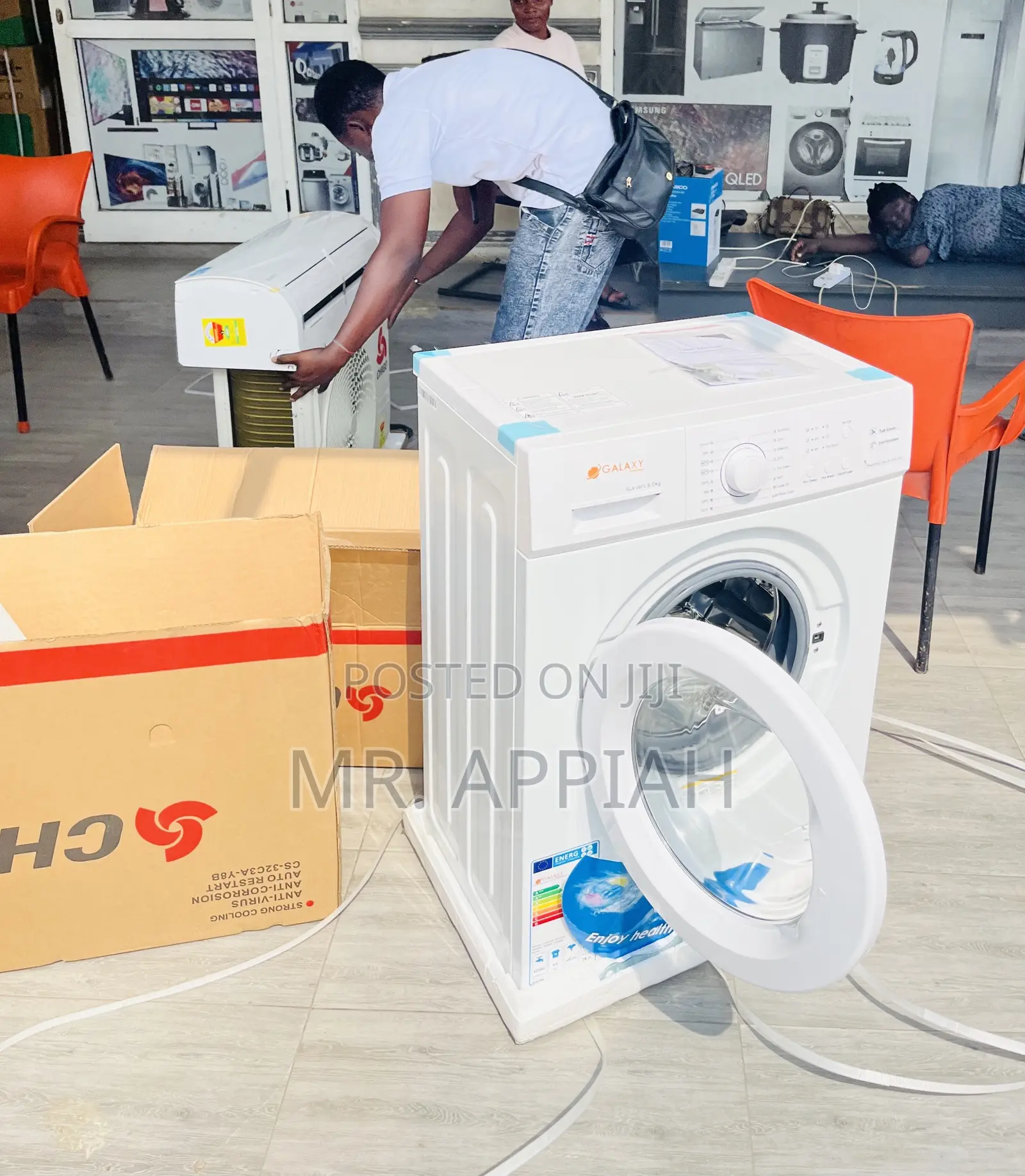 Buy Affordable Galaxy 6kg Fully Auto Washing Machine(White)