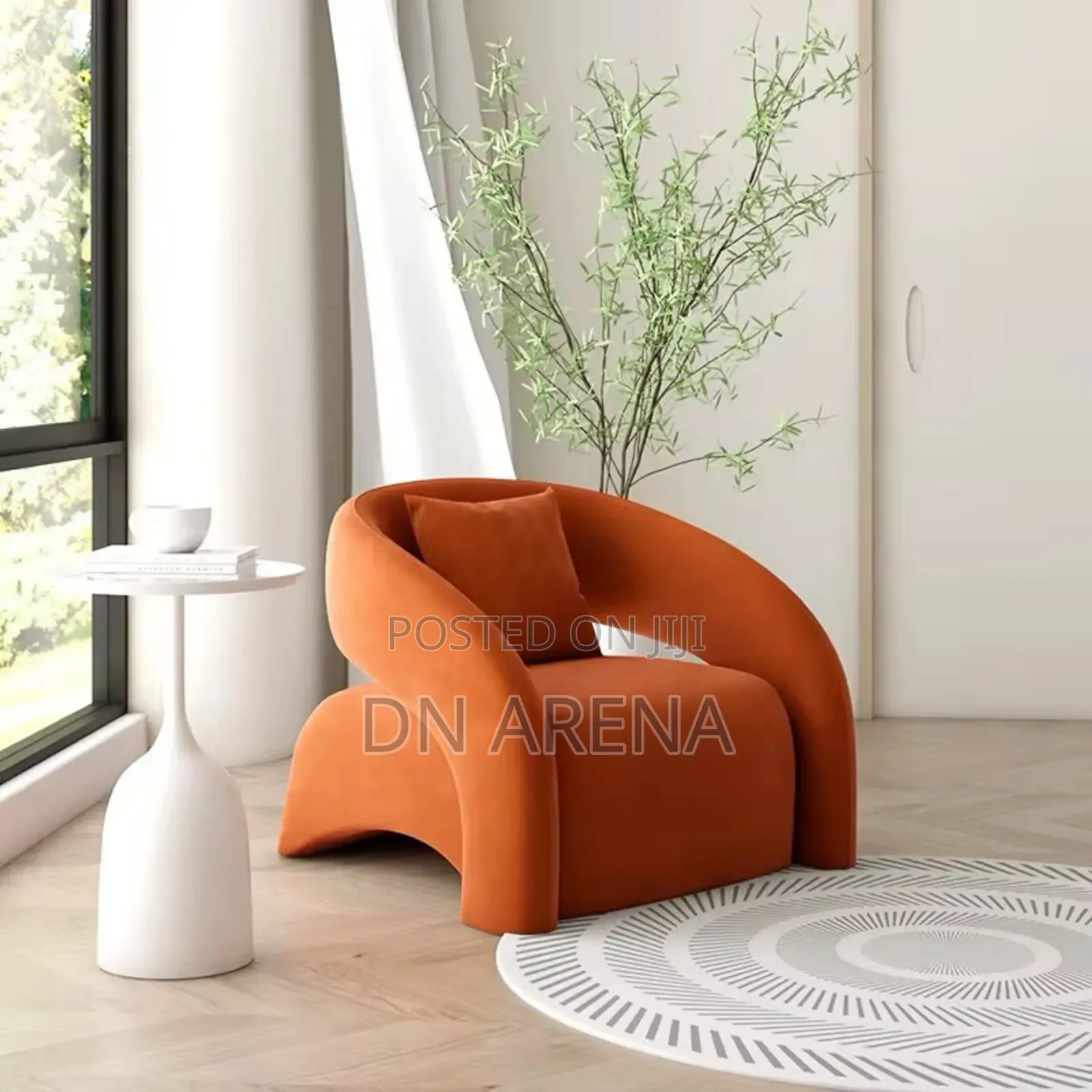 Memory Foam Lamb Velvet Leisure Chair Single Person Sofas
