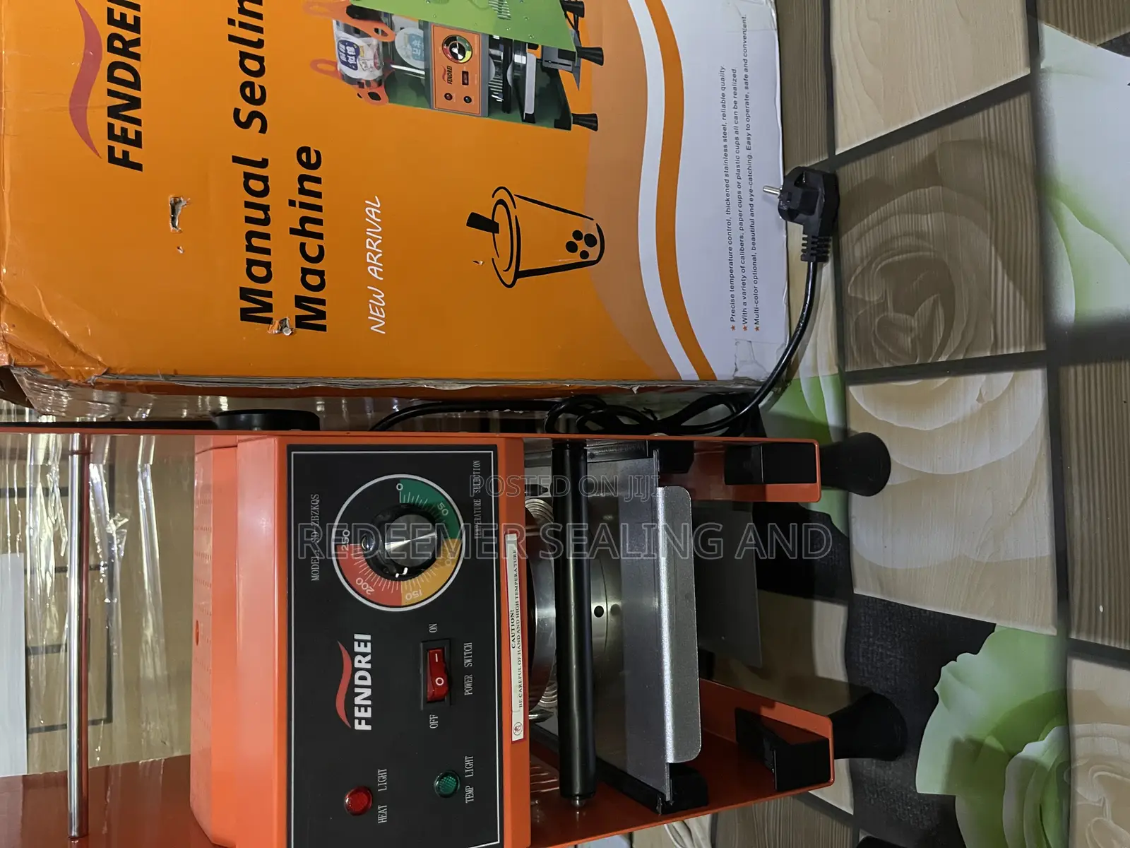 Cup Sealer Machine + 1pc Free Film