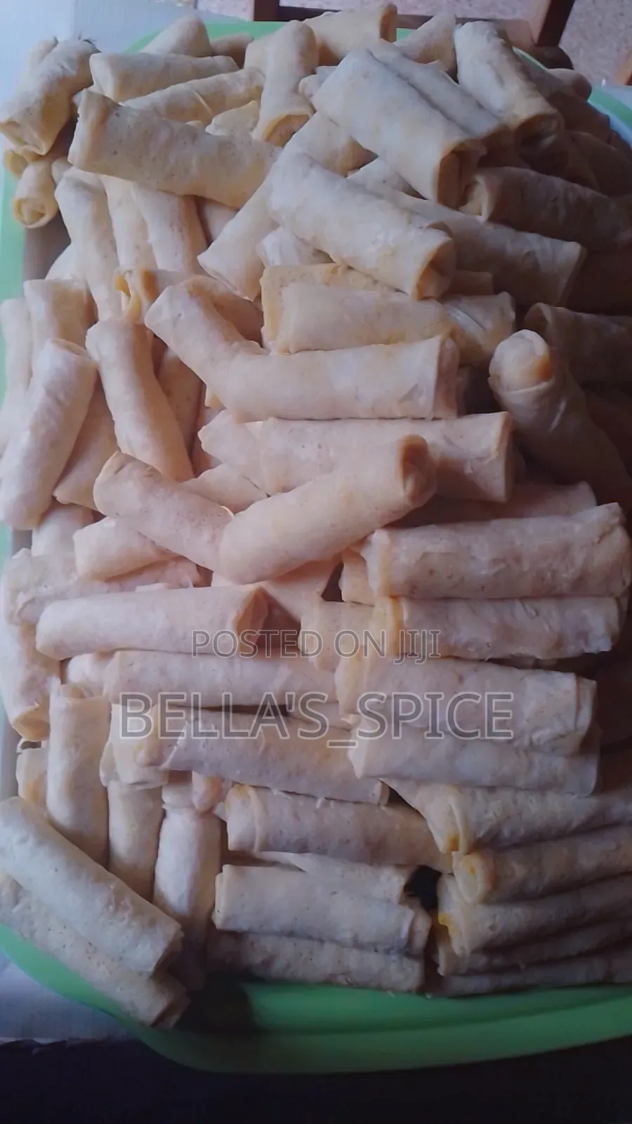 Ready To Fry Spring Rolls And Samosa