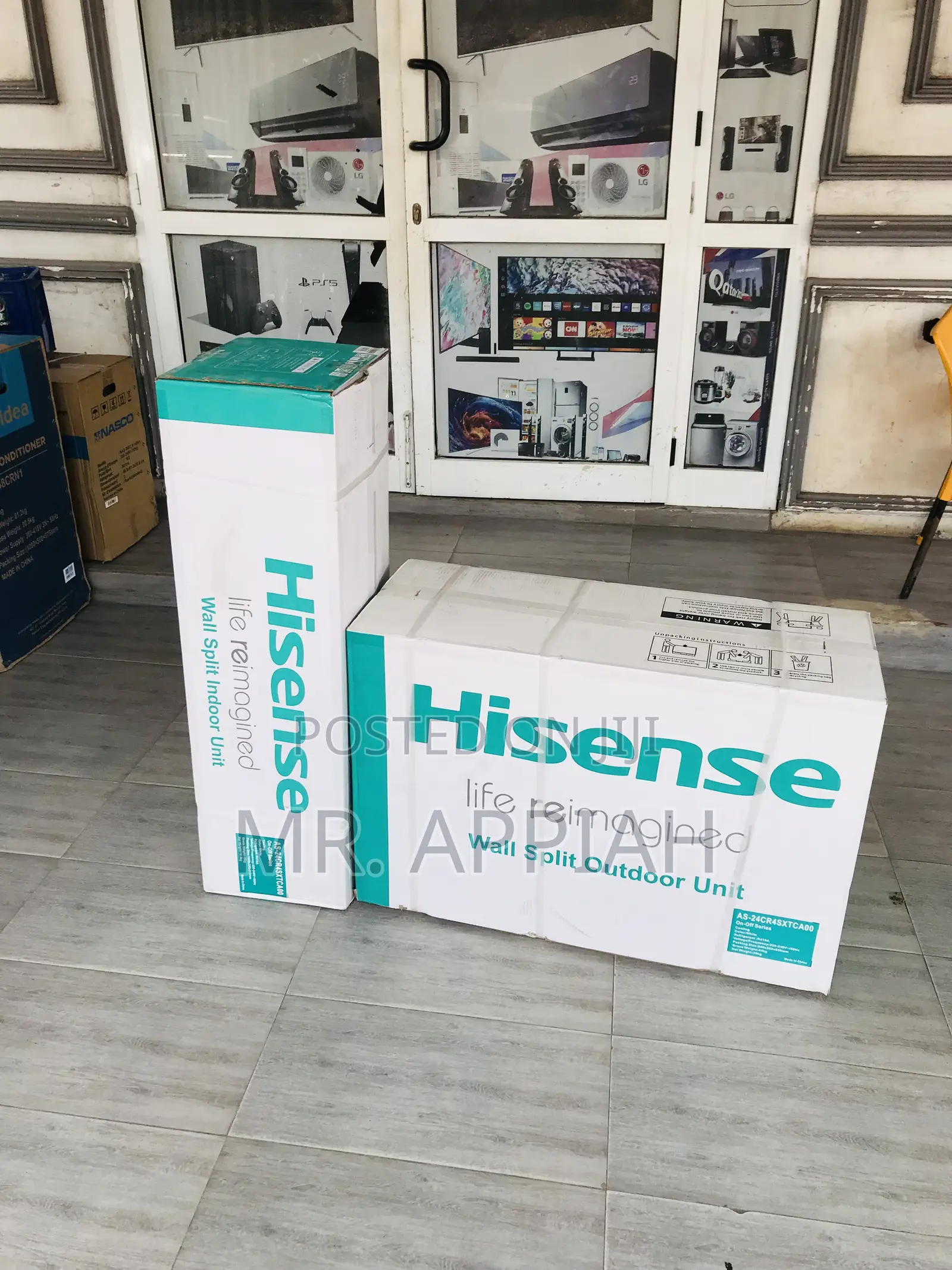 Chill Out With Hisence 2.0hp Non Inverter Air Conditioner.