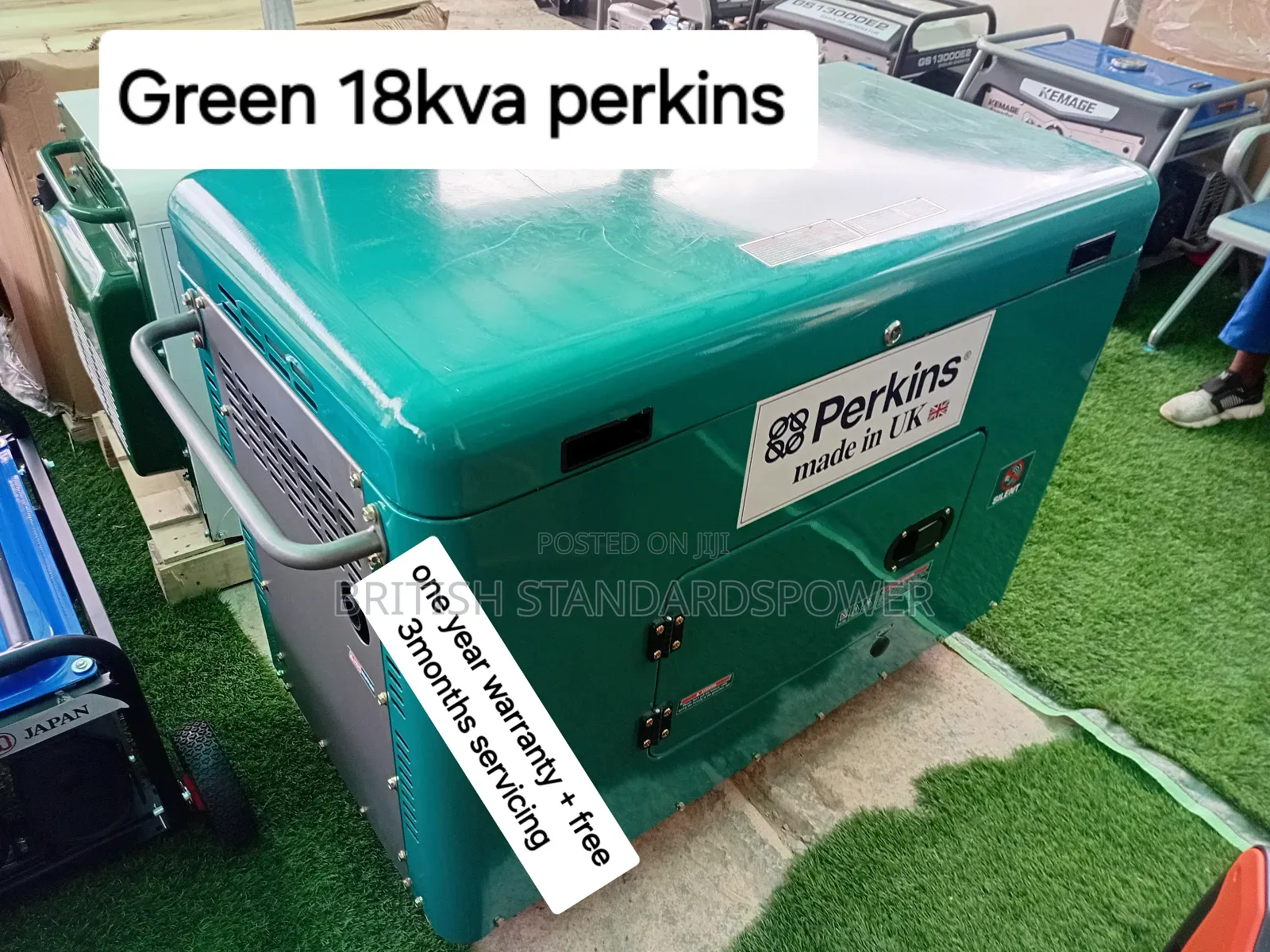 Emergency Power Generator 18kva 20000watt Perkins Silent