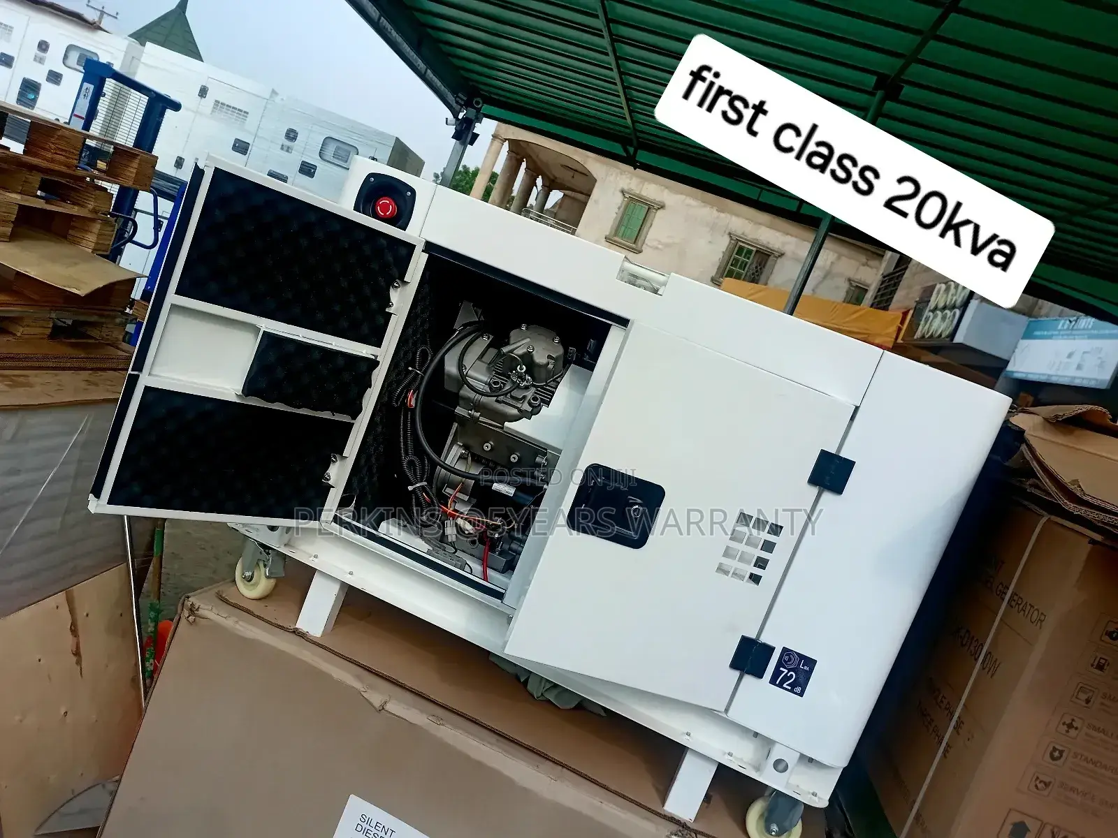 Power Generation Expert 20kva Perkins Diesel Silent Generato