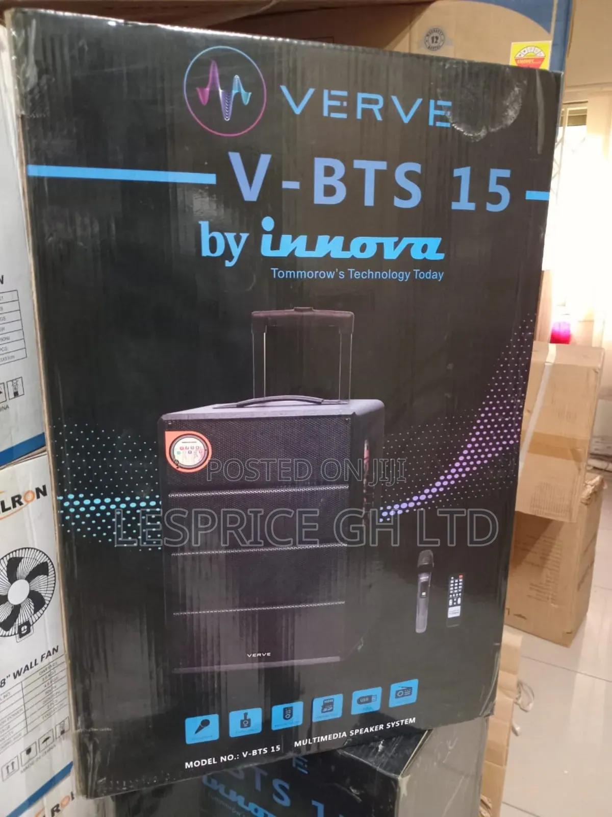 Meet Powerful Sound: Innova v-BTS 15 Speaker