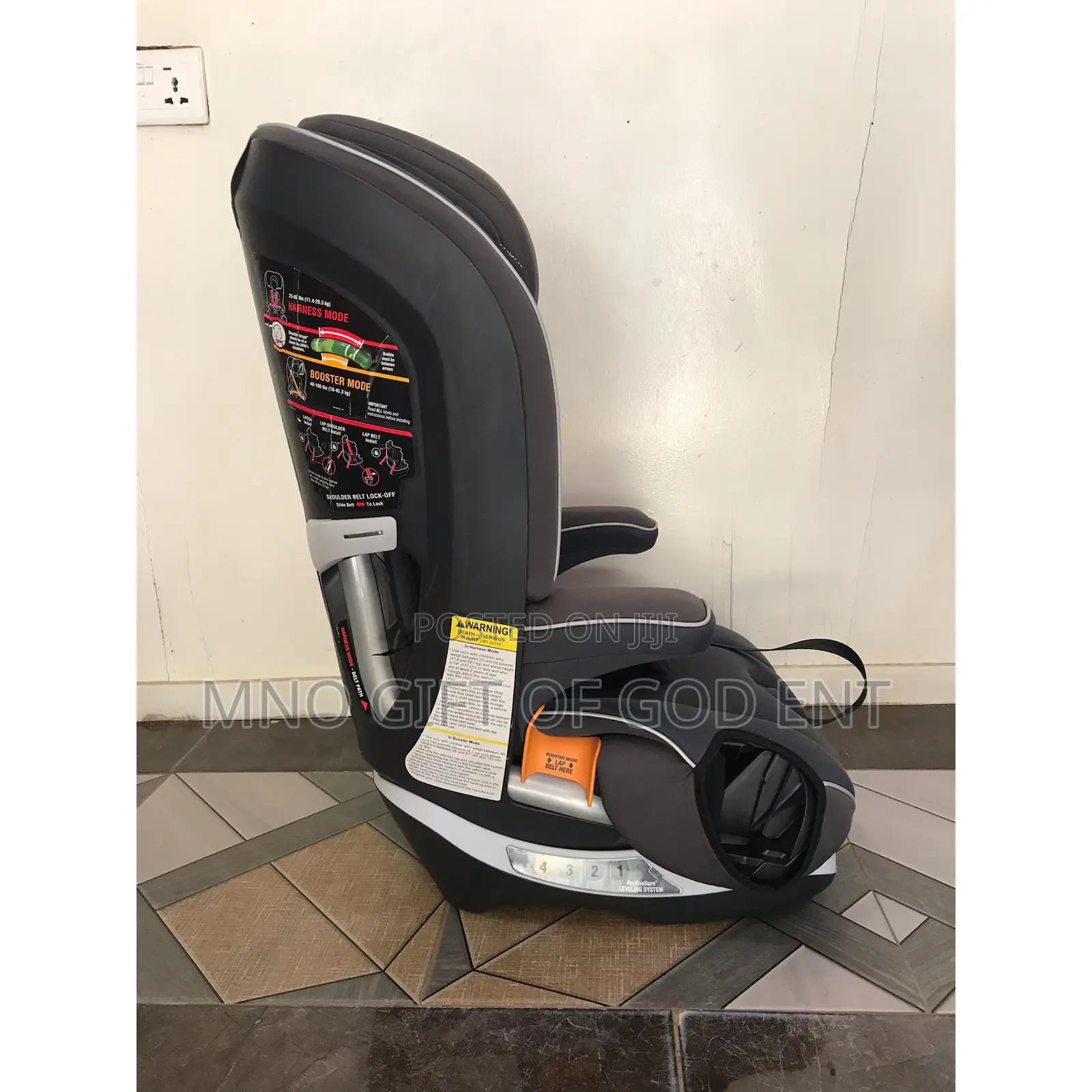 Chicco Myfit Harness + Booster Car Seat, Fathom