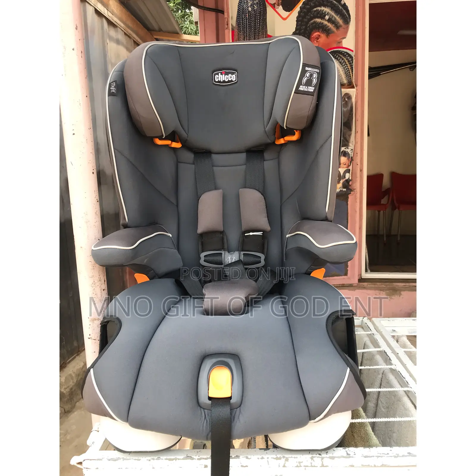 Chicco Myfit Harness + Booster Car Seat, Fathom