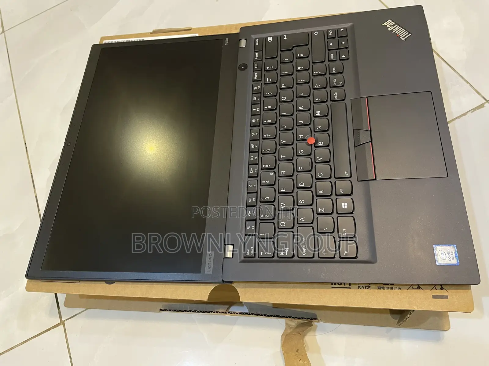 New Laptop Lenovo Thinkpad T490s 8GB Intel Core I5 SSD 256GB