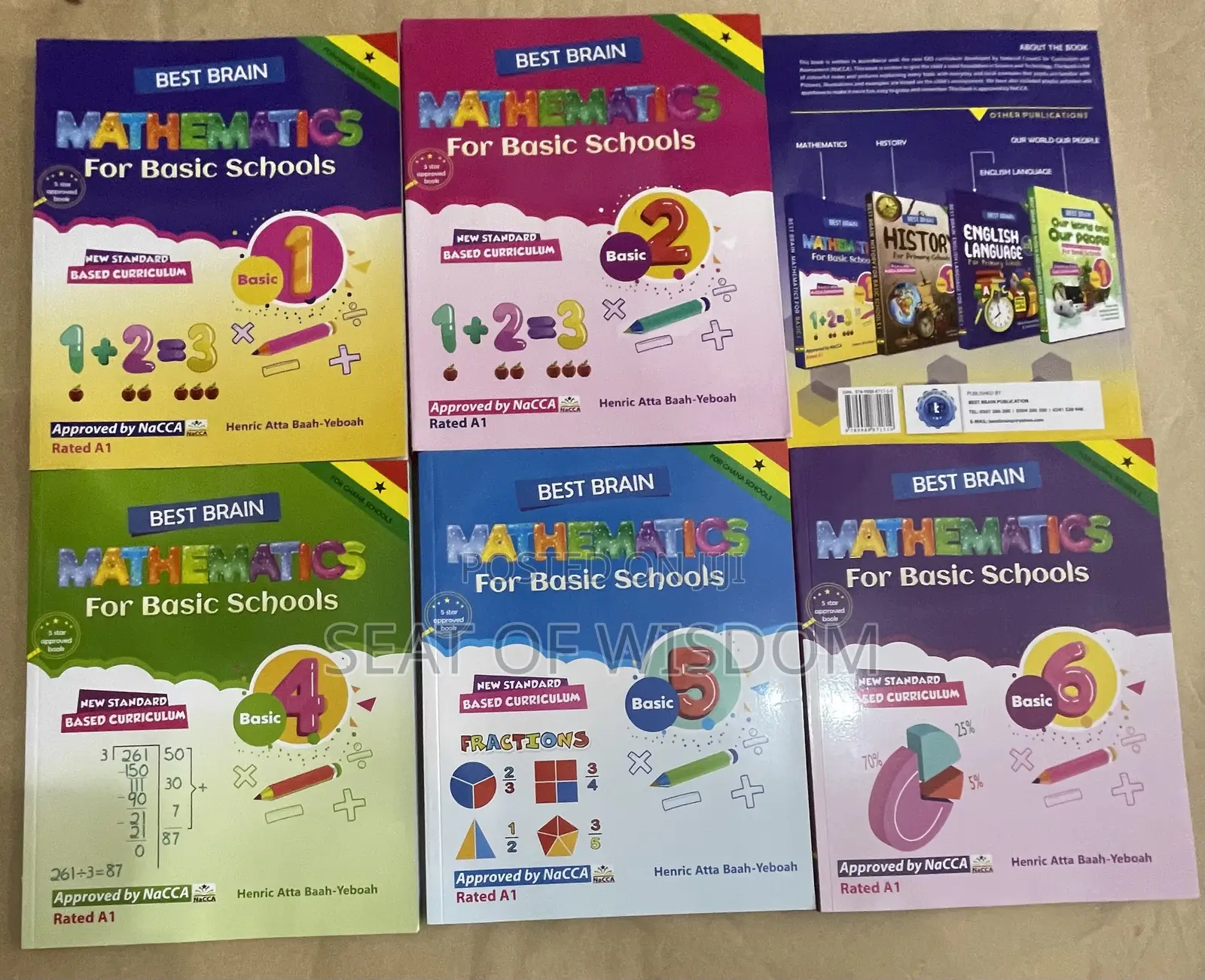 Best Brain Mathematics for Basic 1-6