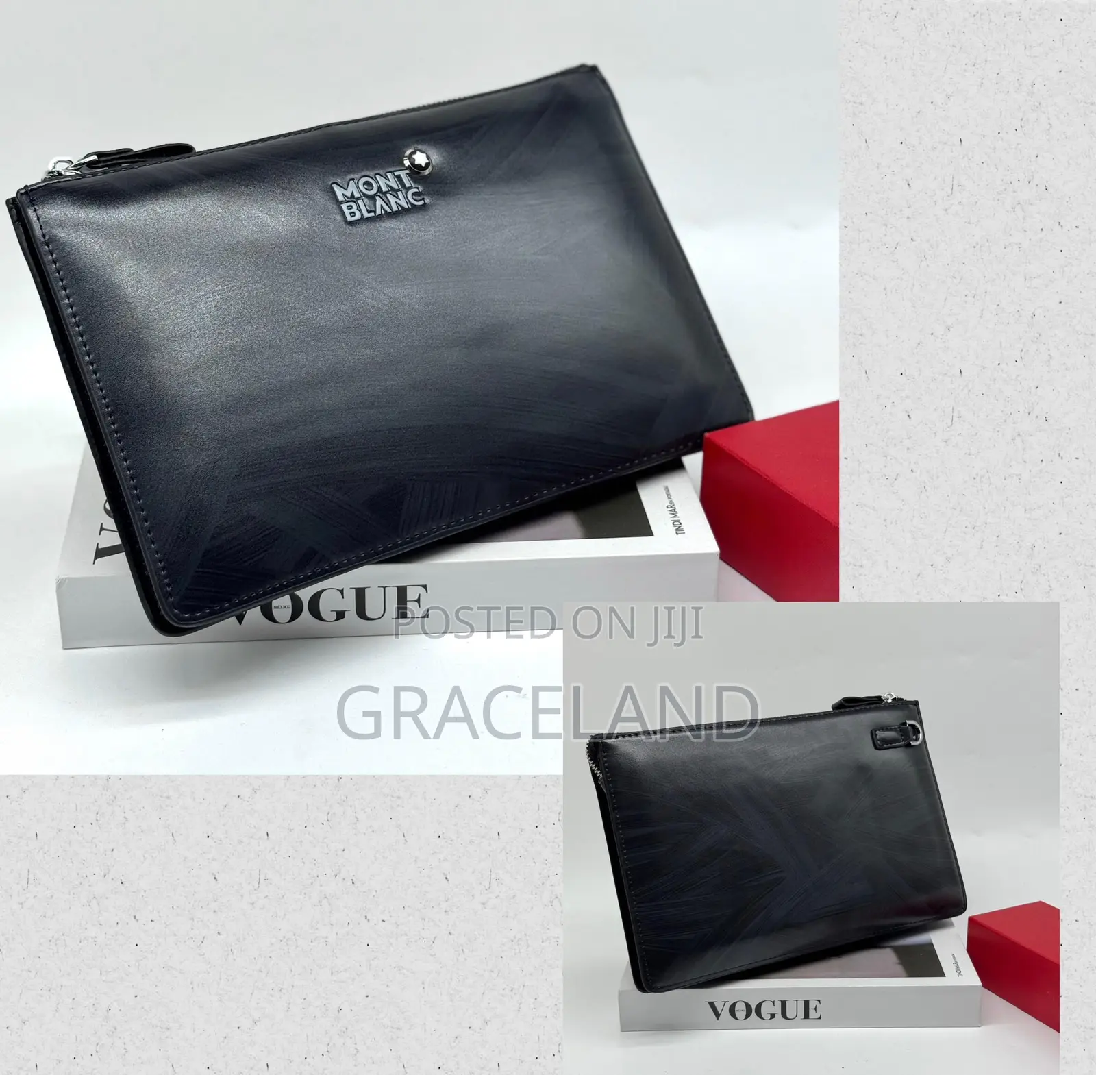 This Is Original Pure Faux Leather Pouch for Men Only Stock