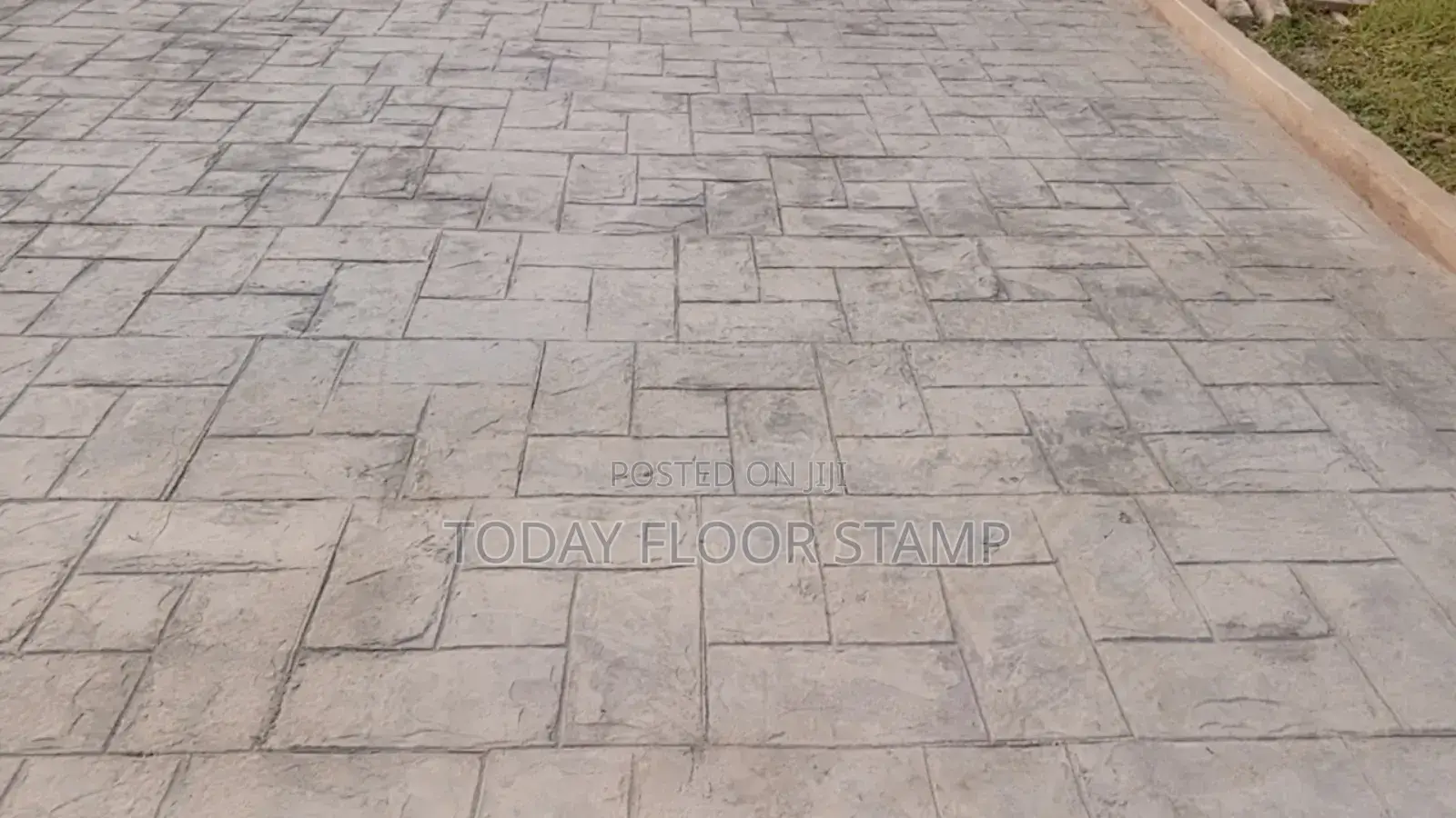 Concrete and Stamp