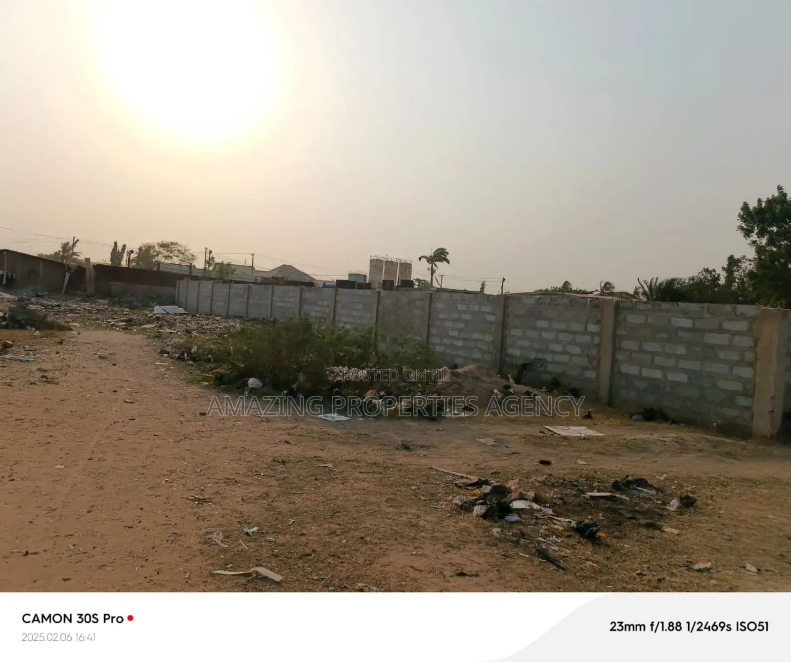 70x100 Plot of Land for Sale at Lashibi