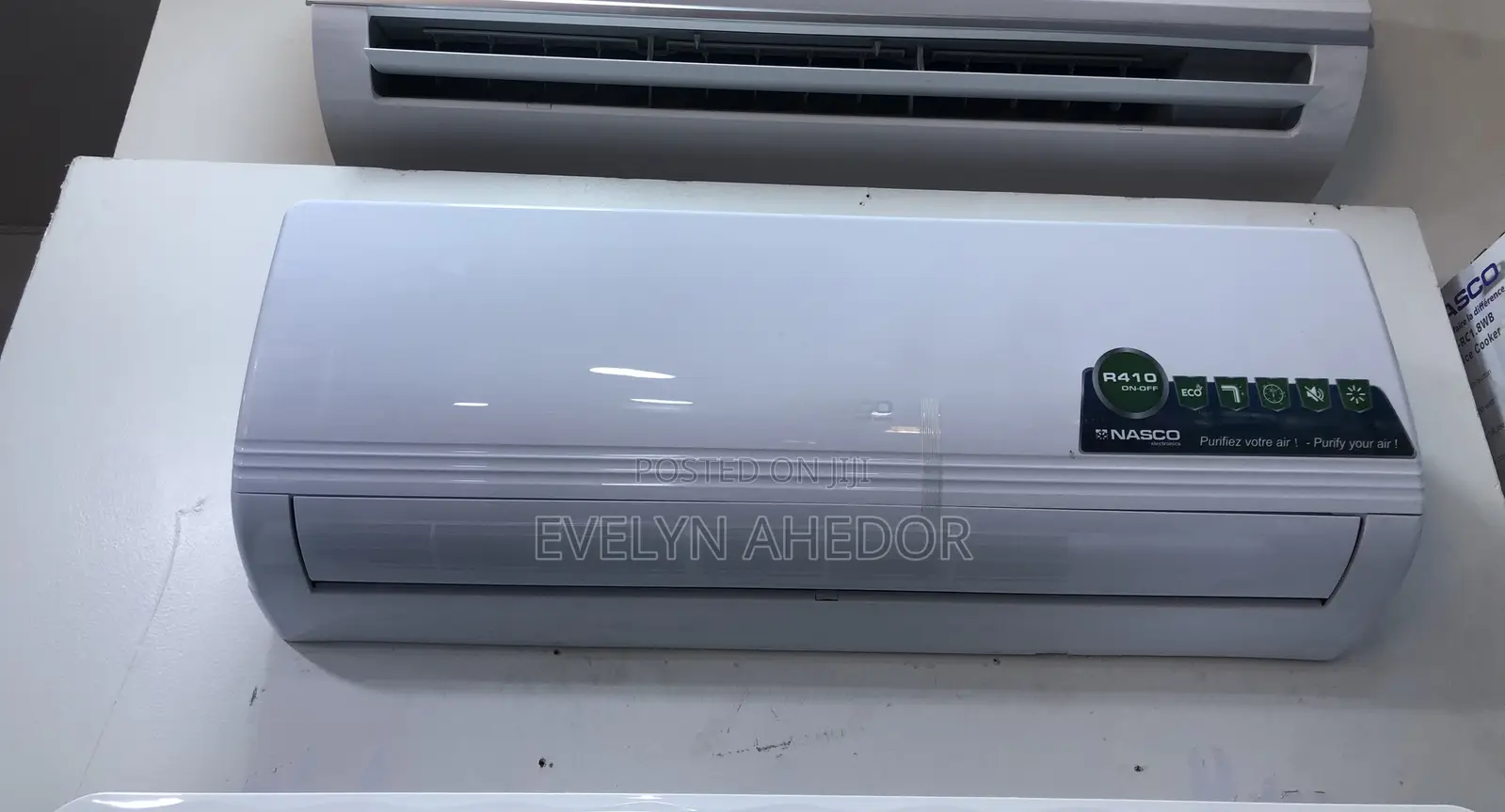 1.5hp Nasco Air Conditioner Brand New Available as Seen