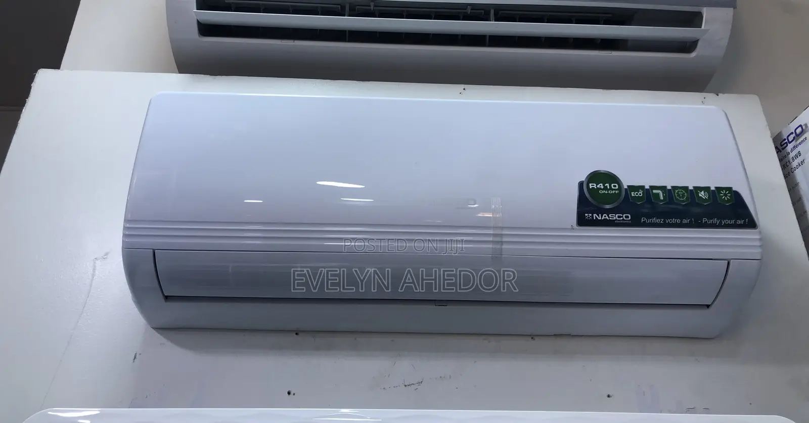 1.5hp Nasco Air Conditioner Brand New Available as Seen
