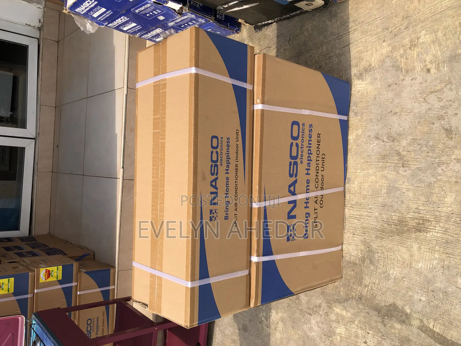 1.5hp Nasco Air Conditioner Brand New Available as Seen