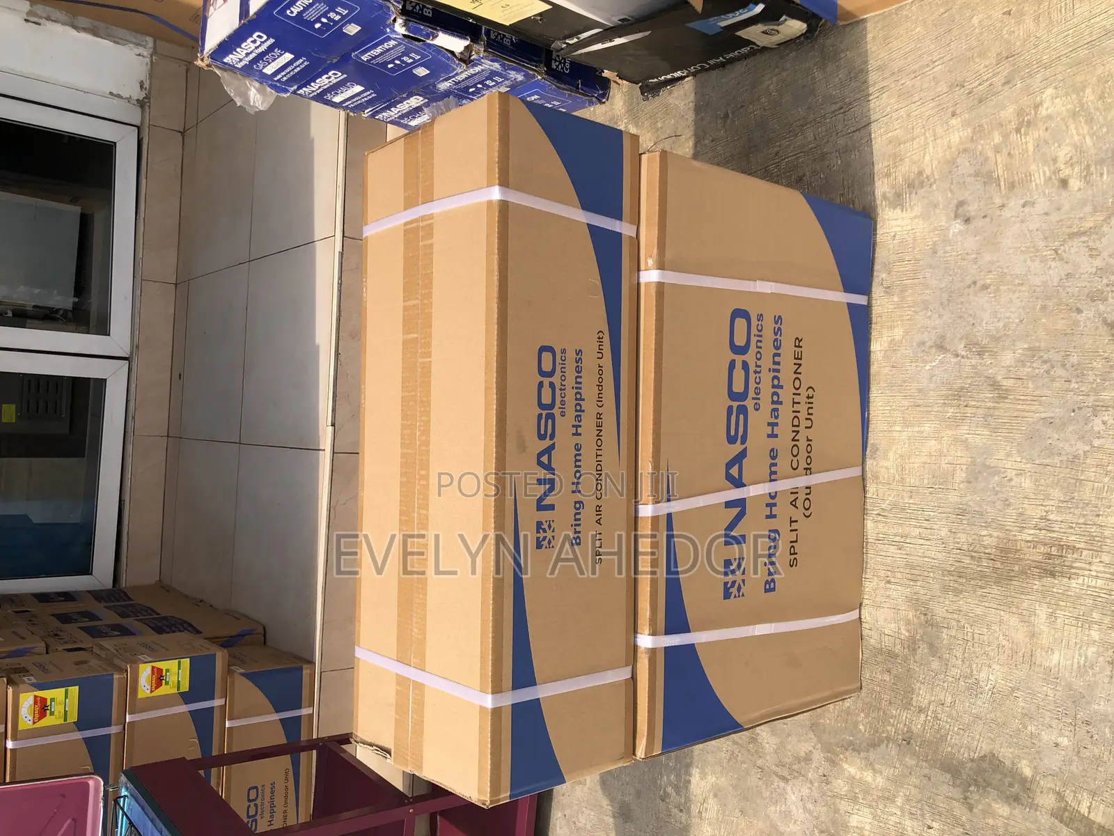 1.5hp Nasco Air Conditioner Brand New Available as Seen
