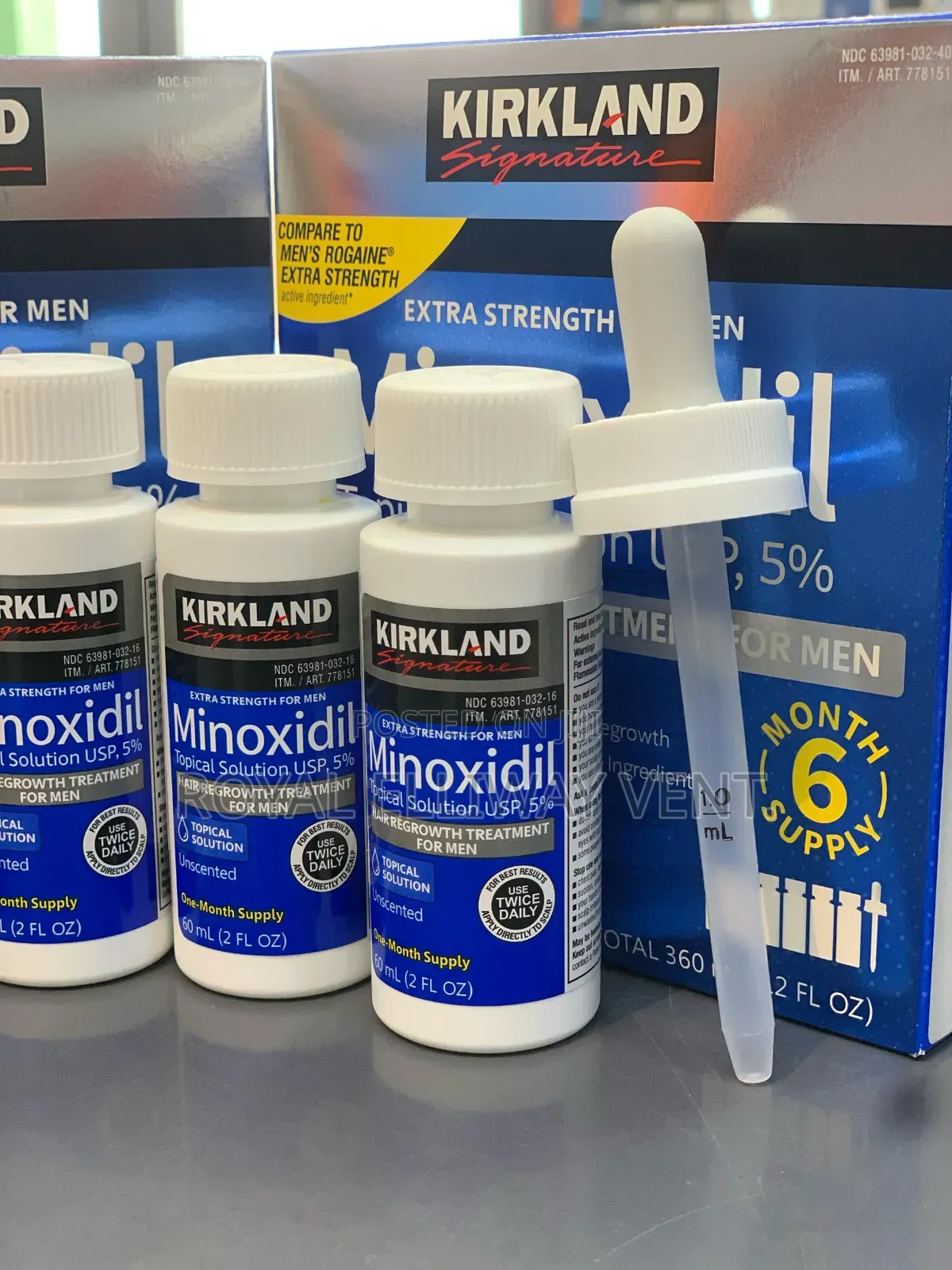 Kirkland Signature Hair REGROWTH for Men