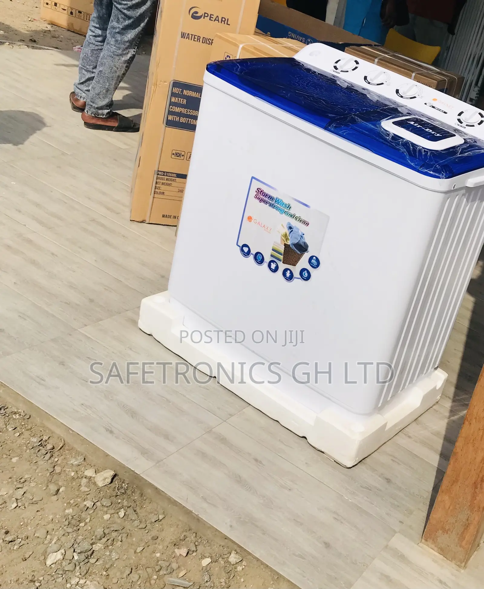 Lastest Galaxy 13kg Topload Semiauto White Ecowash Washer