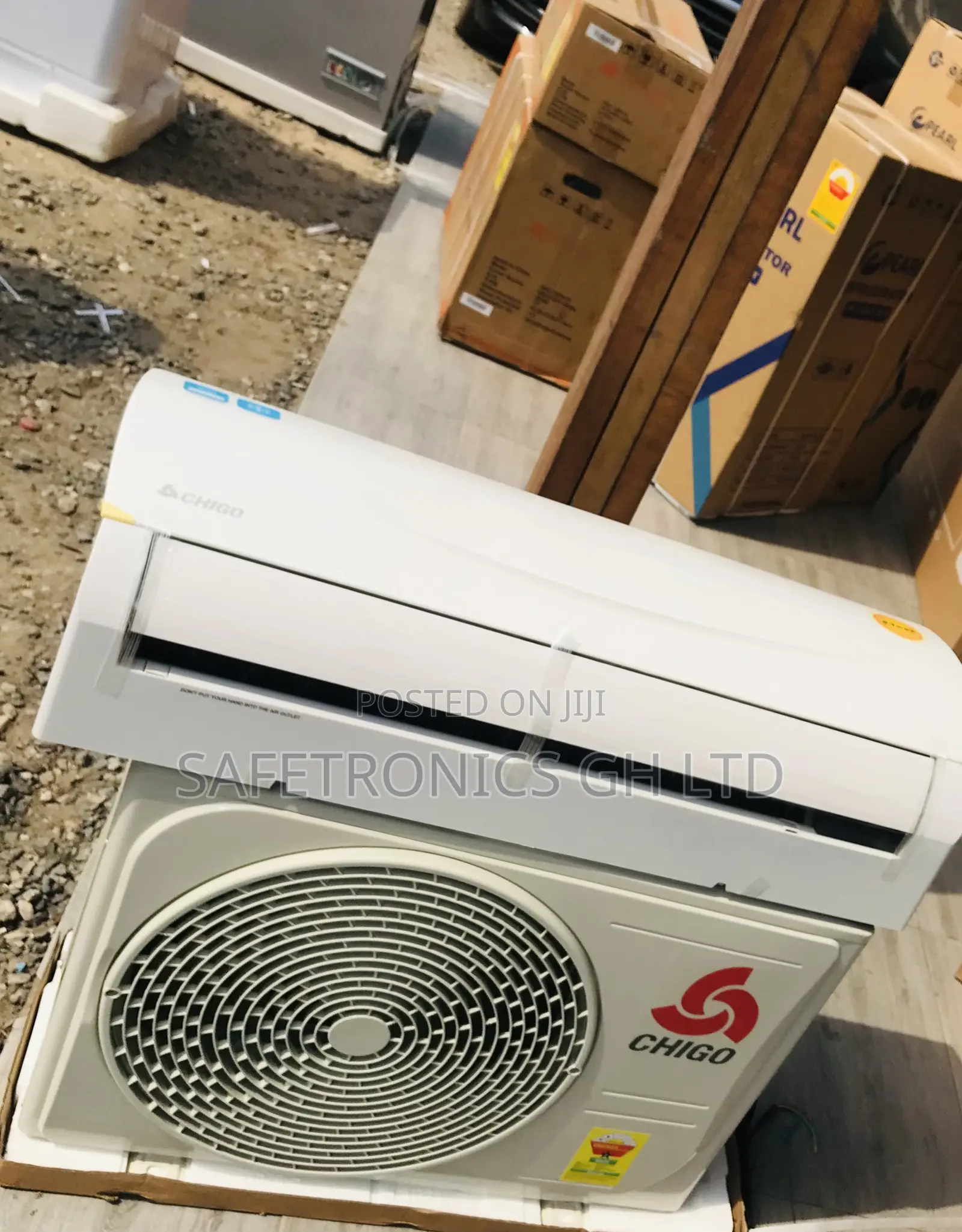 Authentic Aquachill Chigo Spilt White R410 1.5 HP AC