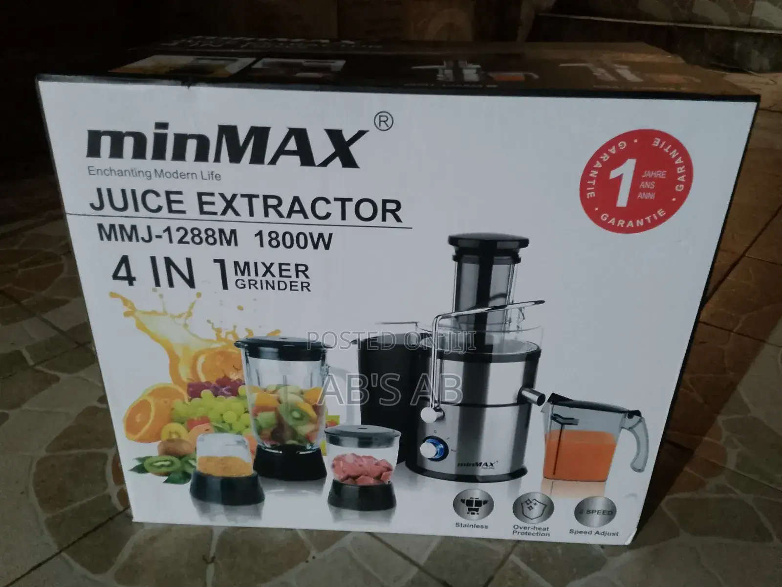 4 in 1 Minmax Juice Extractor