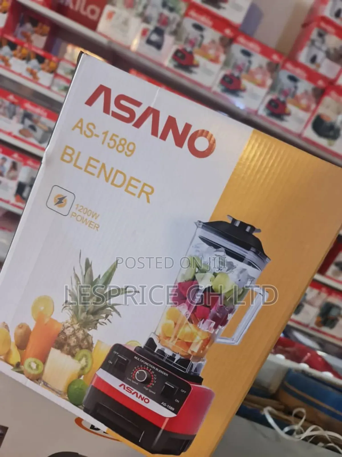 High Performance Asano Blender: 2.5L Capacity