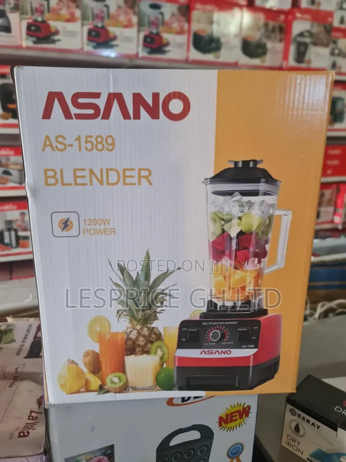 Quickly Blend Ingredients: Asano Blender 1200W !