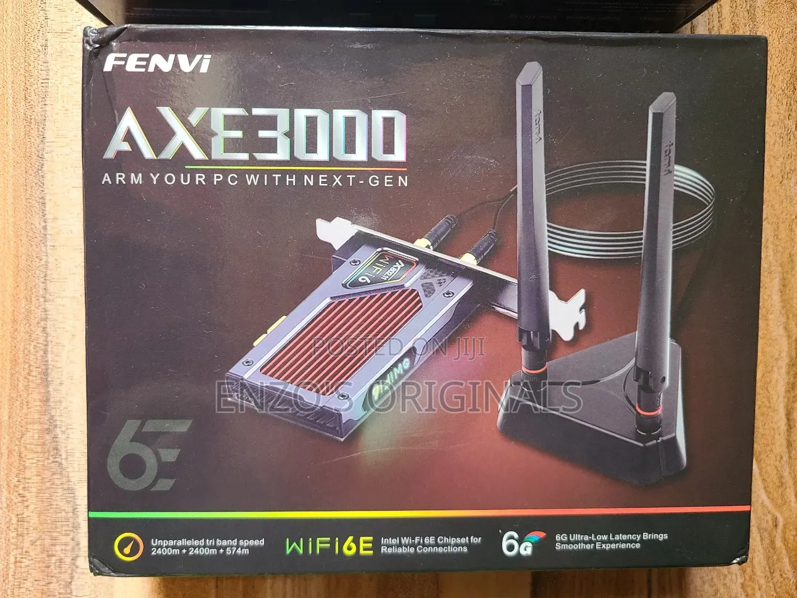 Wifi 6e Pcie Card for Desktops High Gain Axe3000 Fenvi Brand