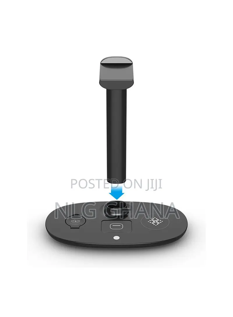 4-in-1 Wireless Charger Headset Hanger Qc 3.0 Charging Stati