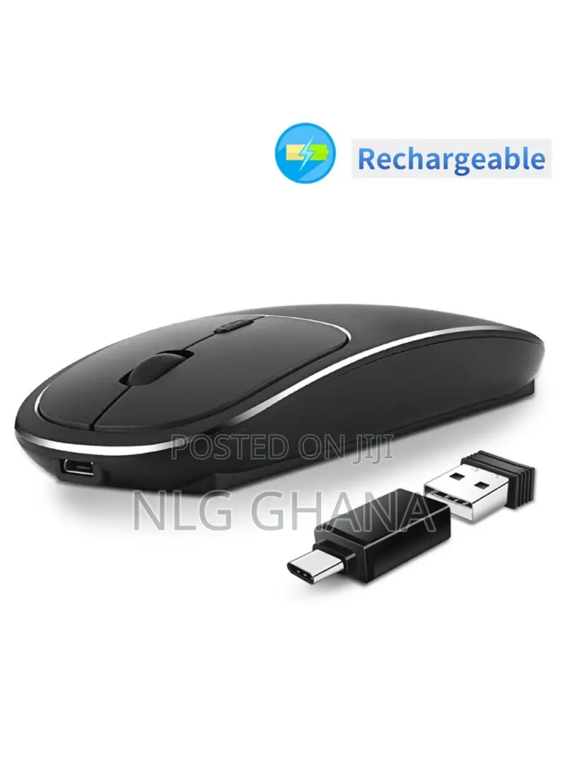 Aluminium Alloy Rechargeable 2.4g Wireless Optical Mouse