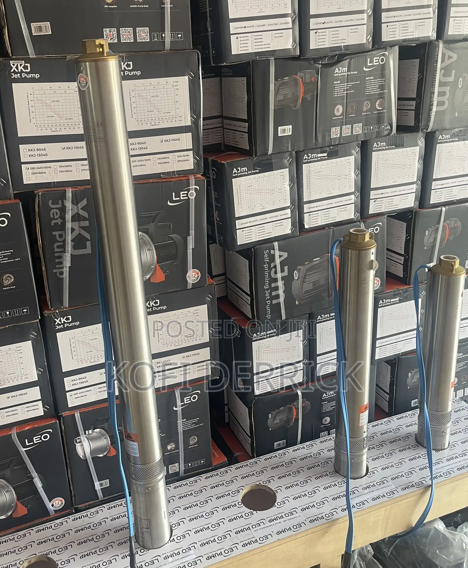 3hp Borehole Pump - Leo