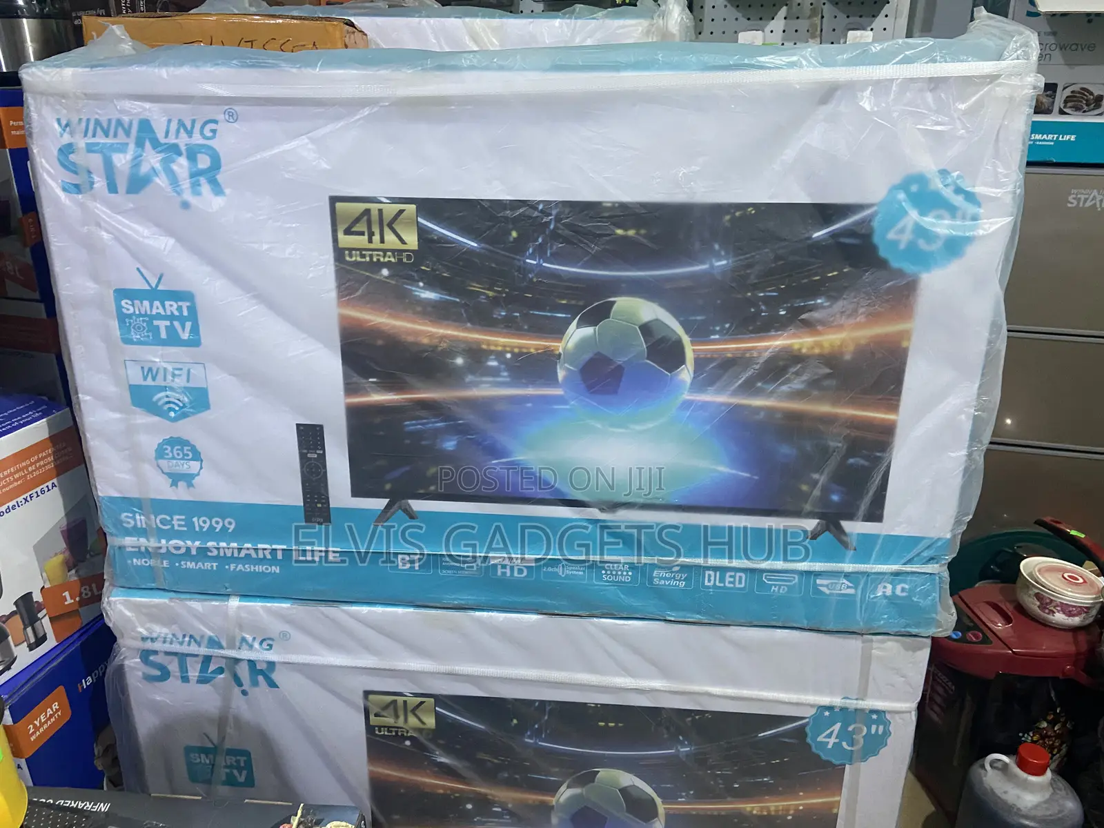 Winning Star 43” Ultra Hd Smart Tv