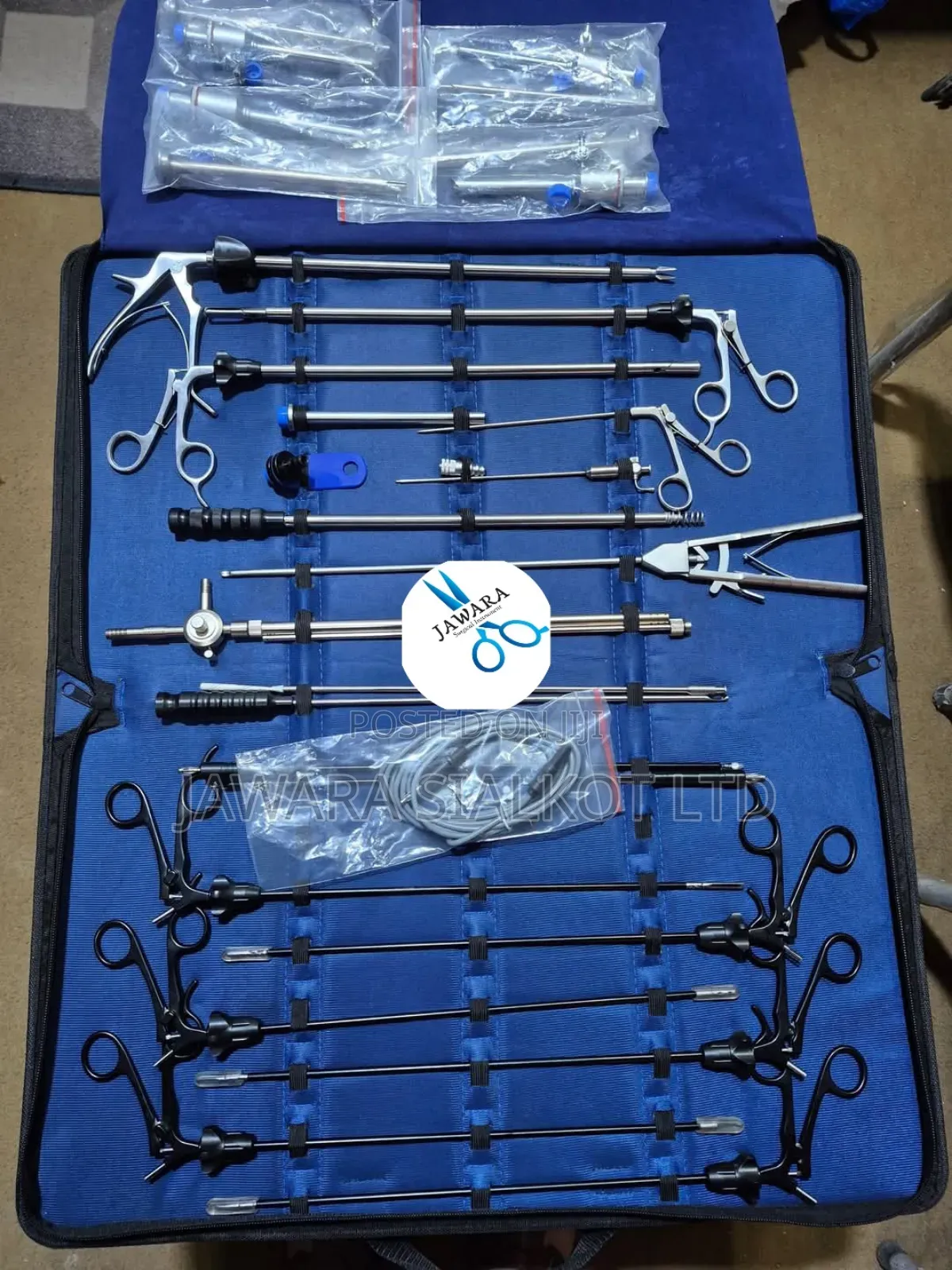 Laparoscopic Hand Set 5mm 10mm×33cm Reusable and Autoclave
