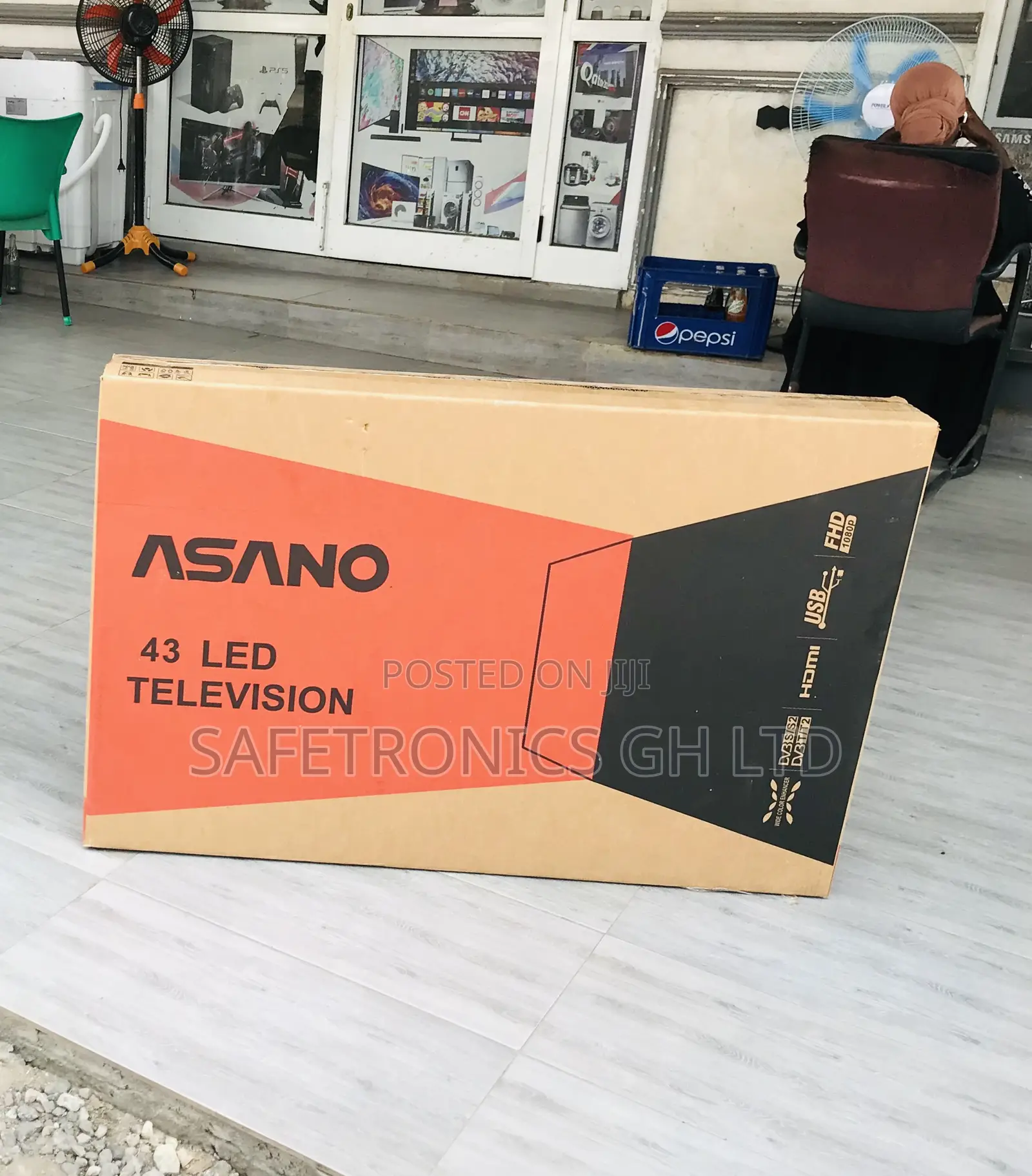 Asano 43 Inch Full Hd Digital Android Satellite Tv