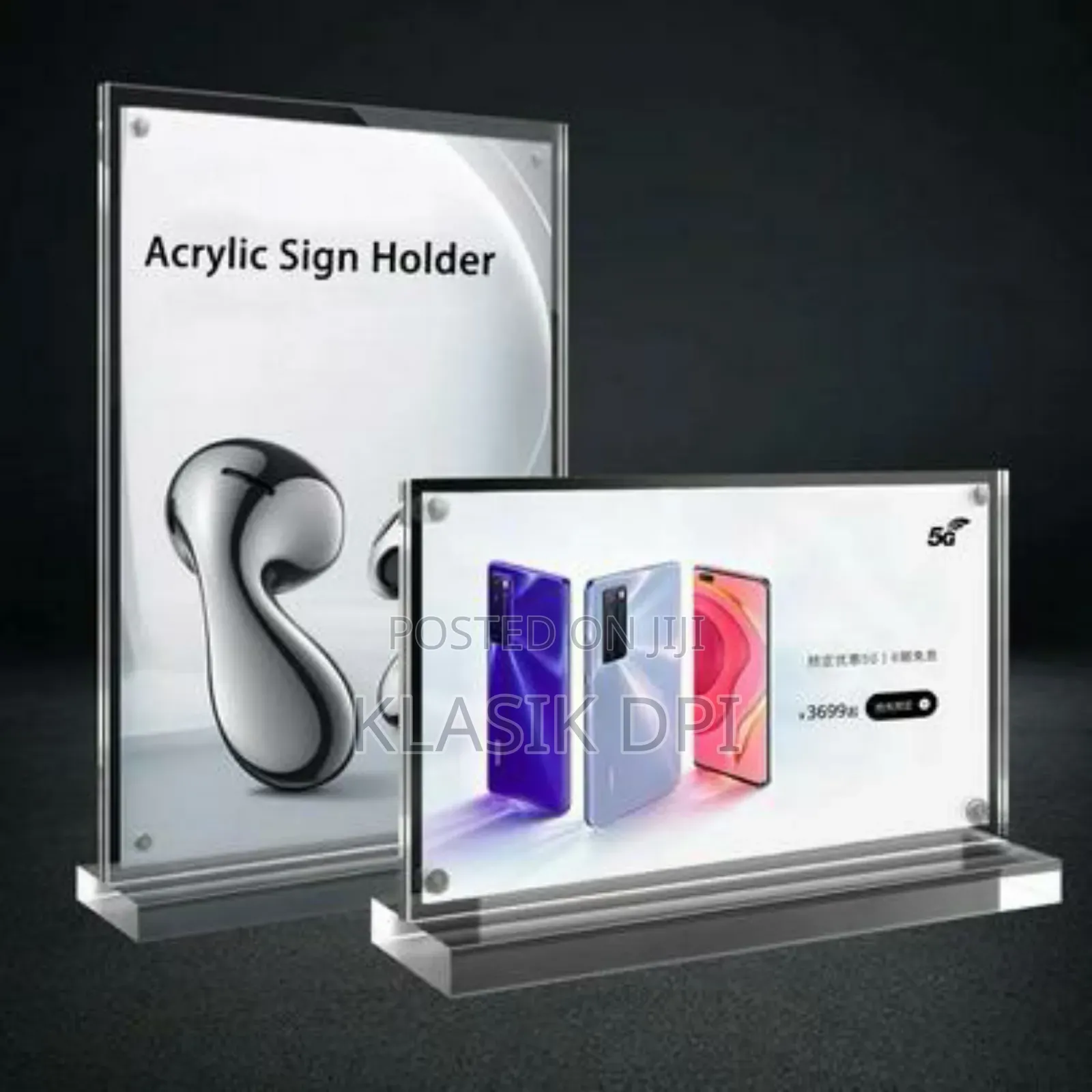 Afordable Menu Display Stands