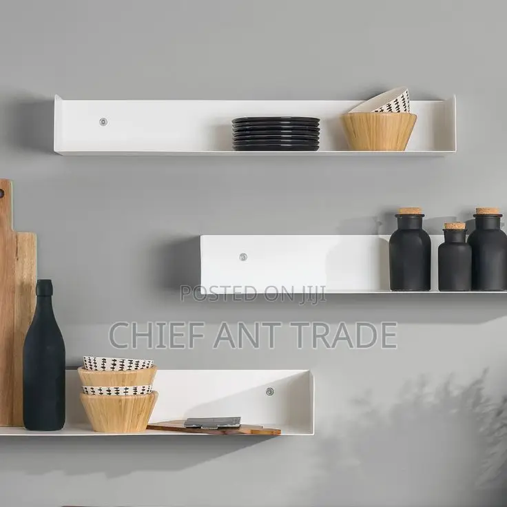 Jz0002 White Bathroom Shelf 60cm