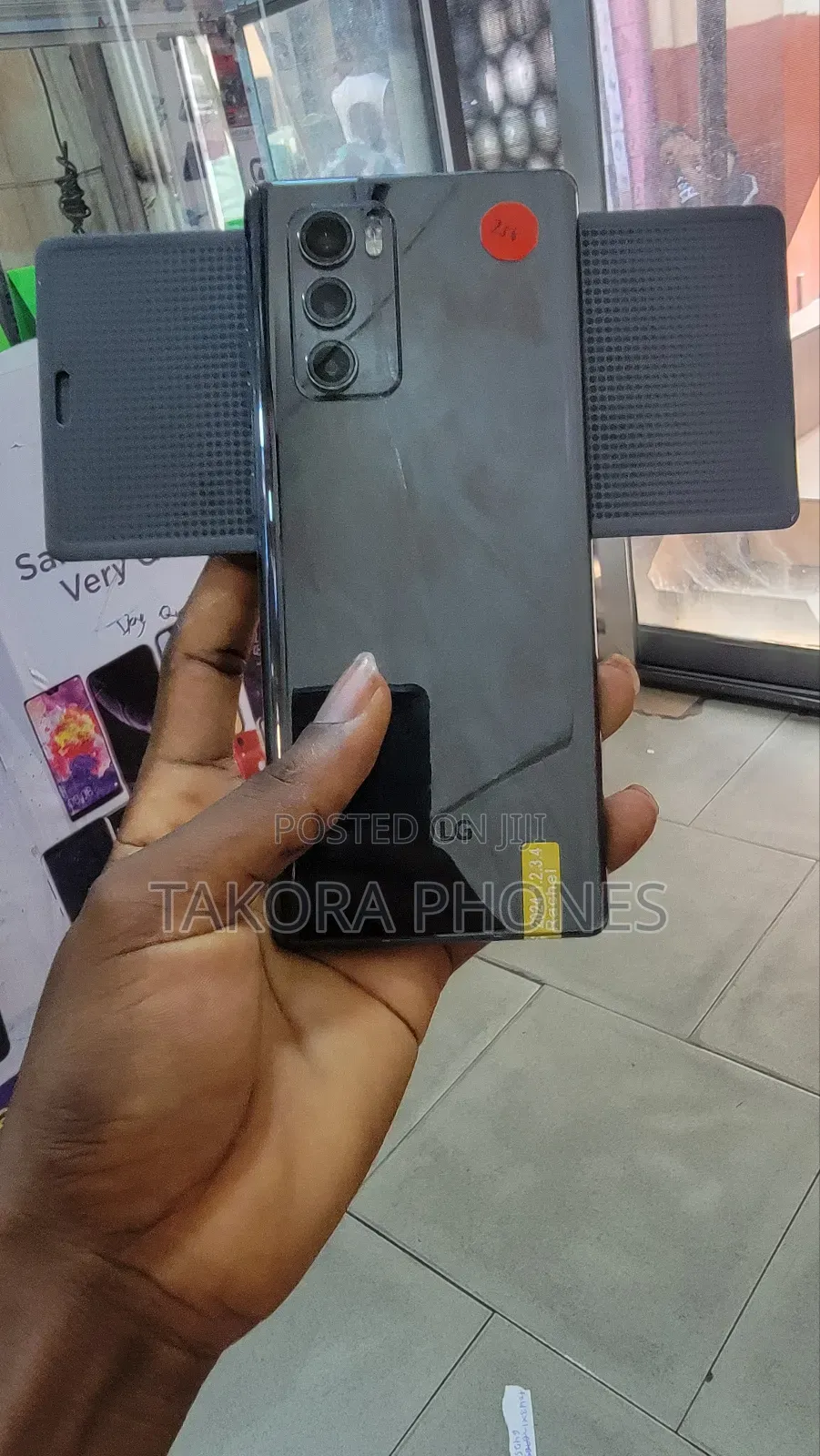 LG Wing 5G 256 GB Black