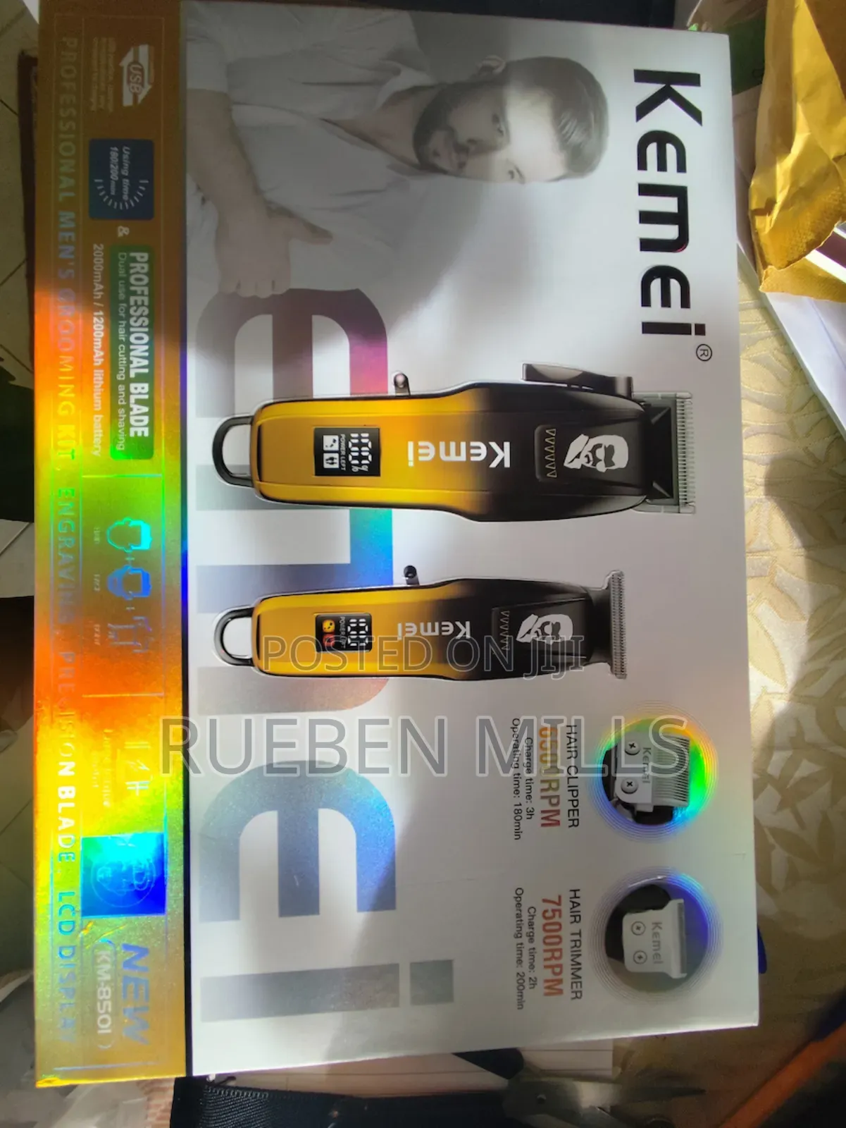 2024 New Release Super Powerful 2 in 1 Barbering Machine